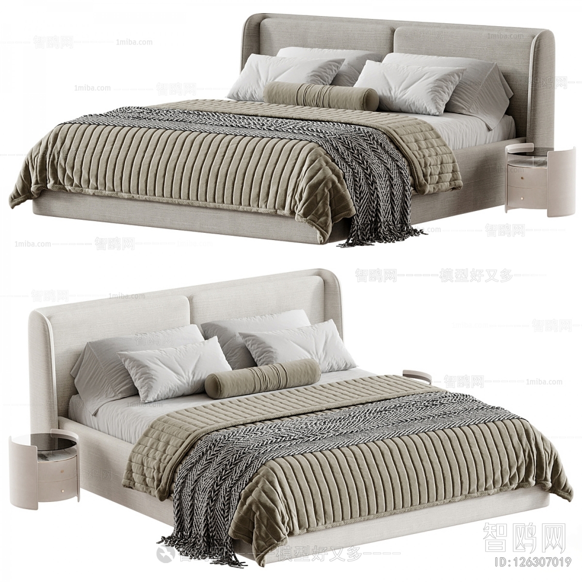 Modern Double Bed