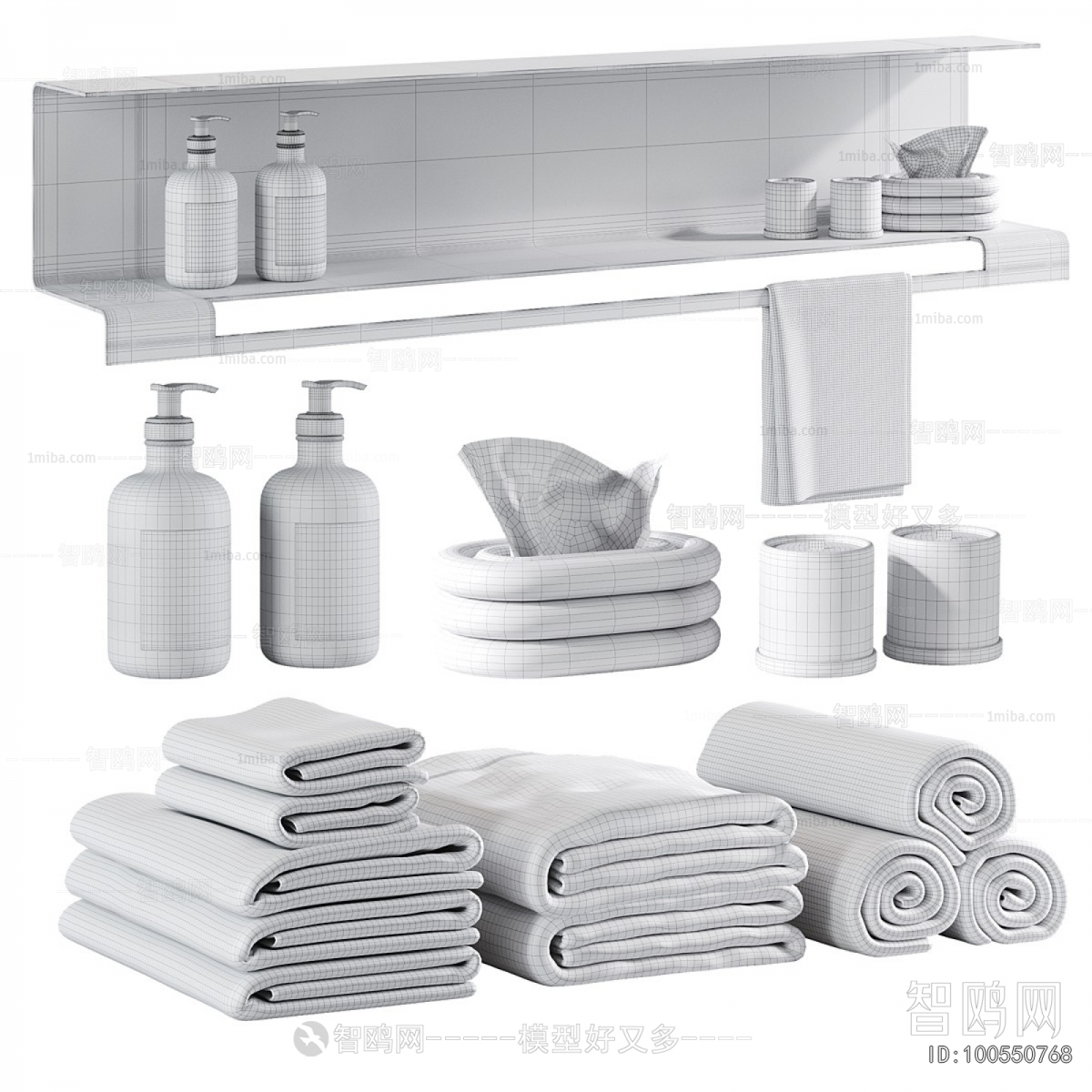 Modern Bathroom Set