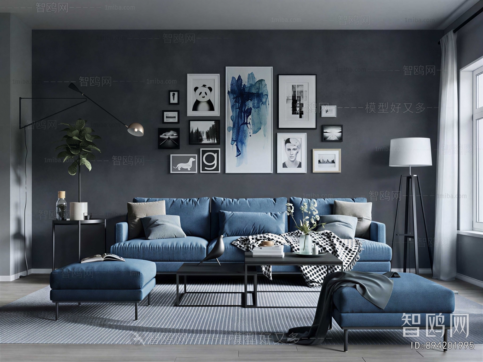 Industrial Style A Living Room