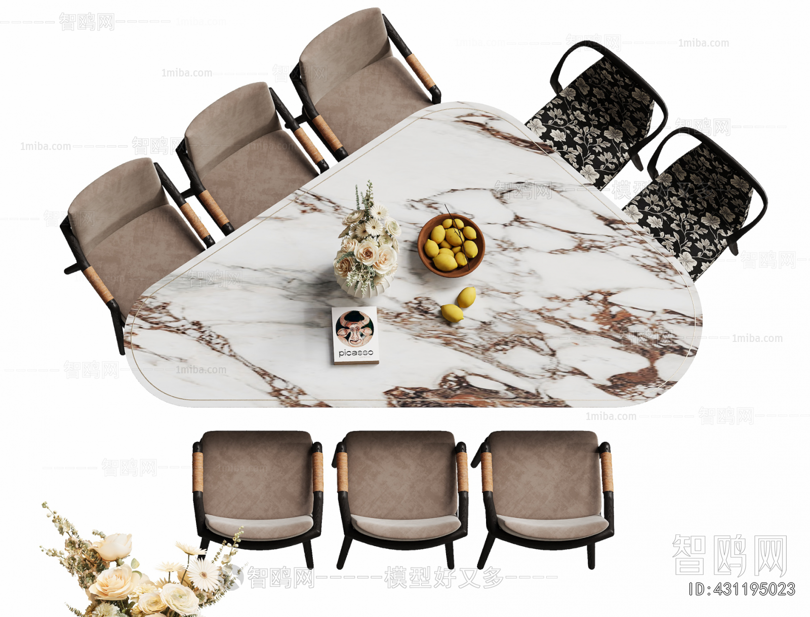 Modern Dining Table And Chairs