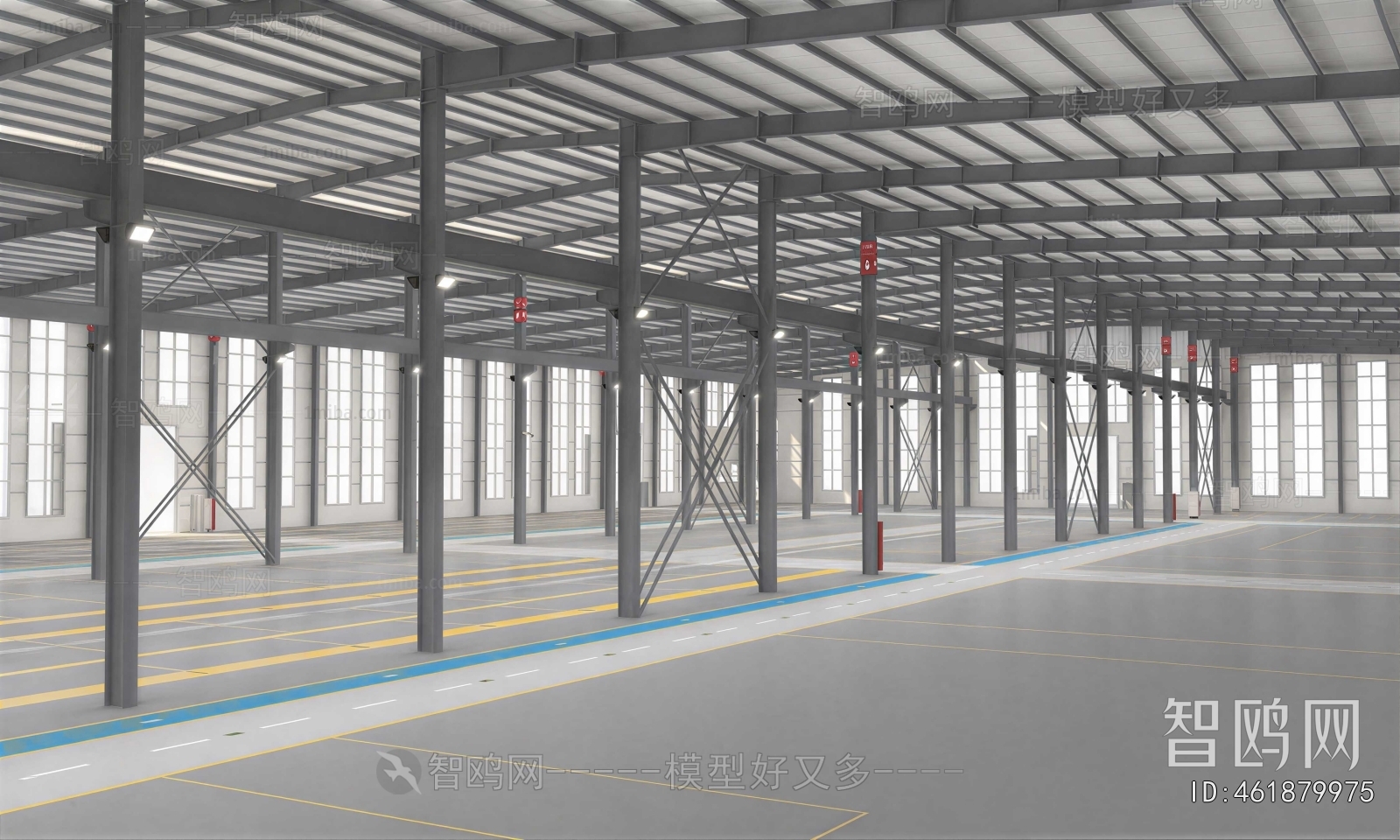 Modern Factory Floor/warehouse