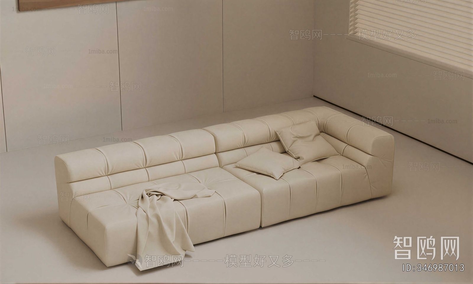 Modern Three-seat Sofa