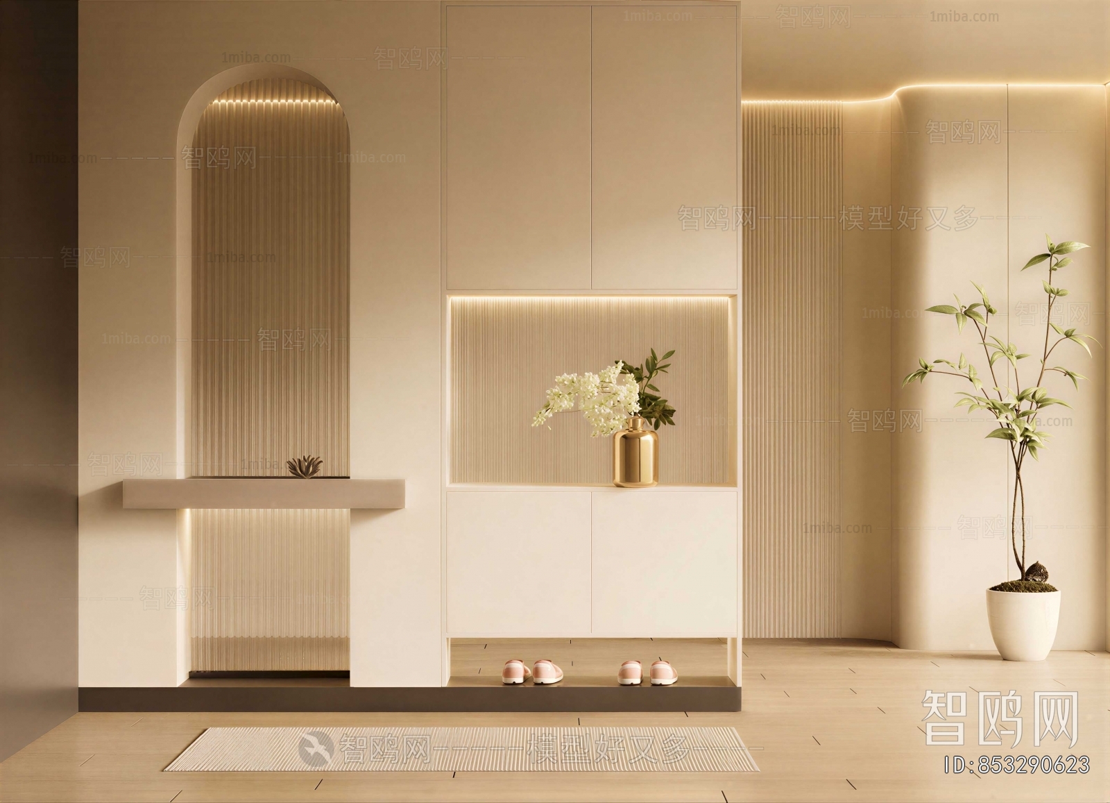 Modern Hallway