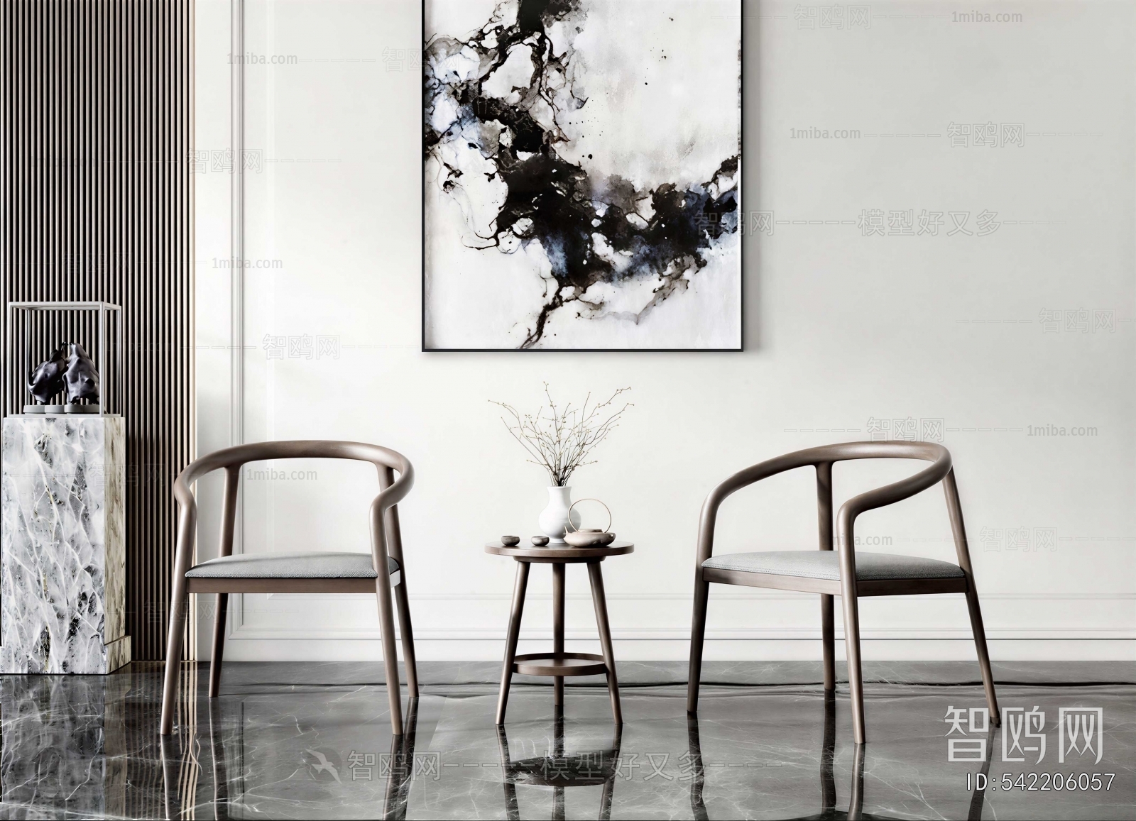 New Chinese Style Single Chair