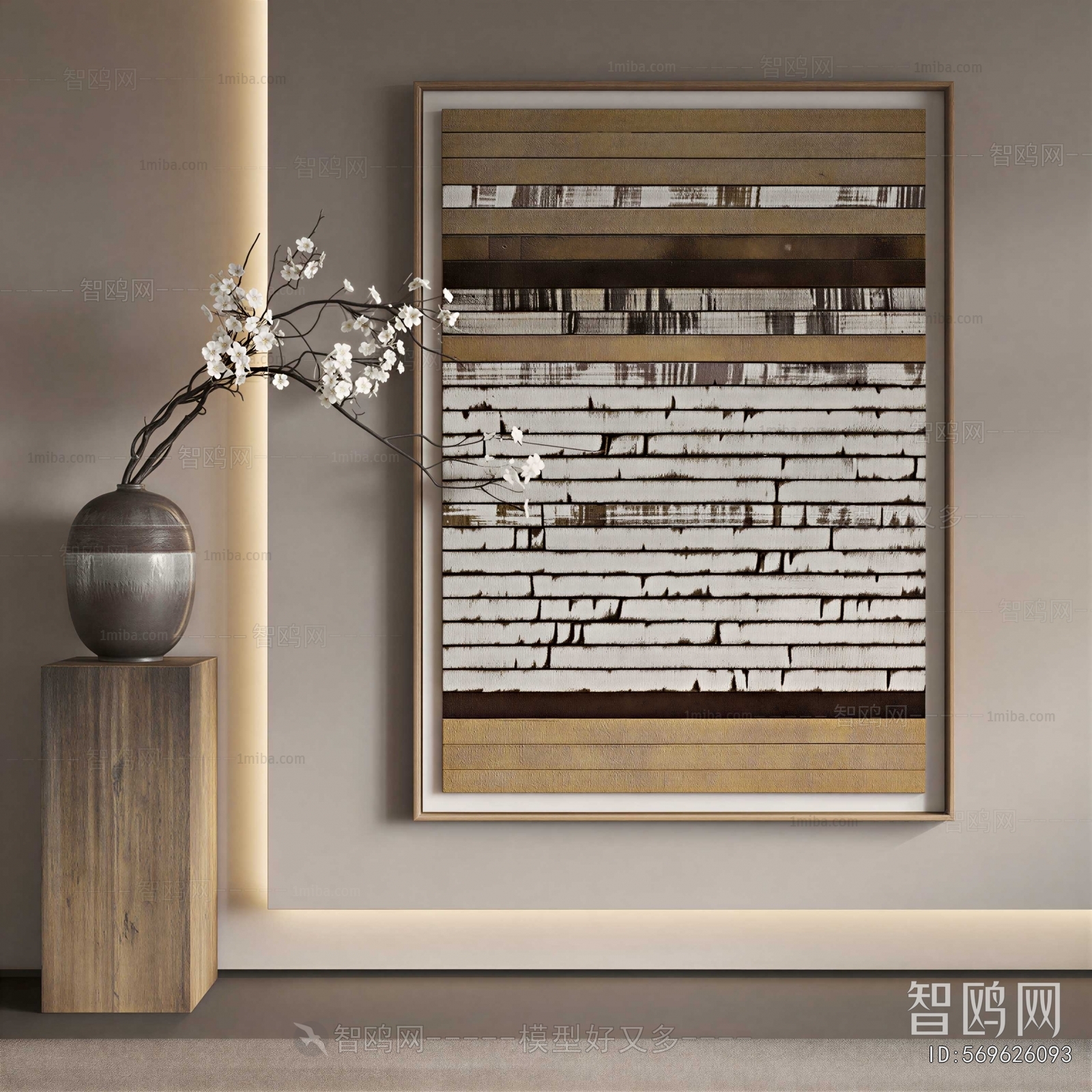 Wabi-sabi Style Painting