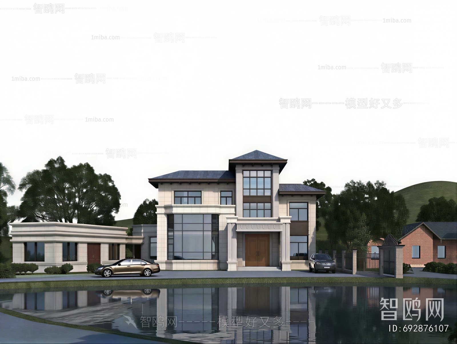 New Chinese Style Detached Villa