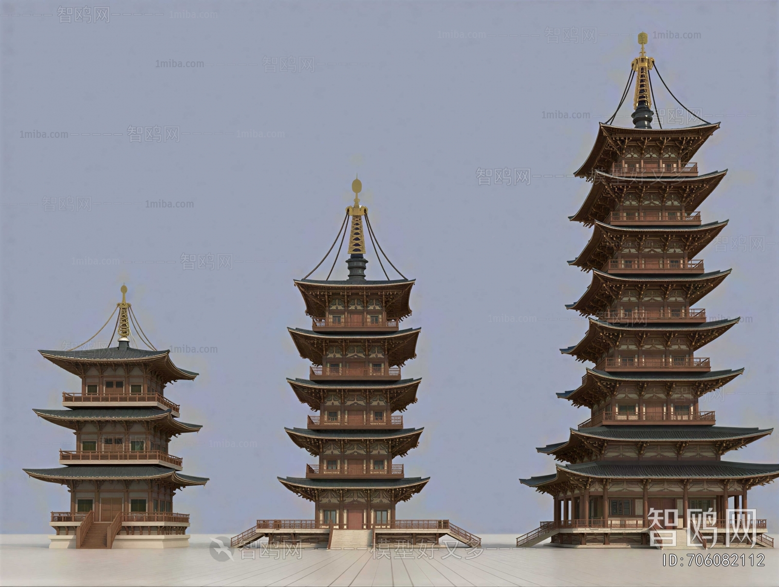 Modern Ancient Architectural Buildings