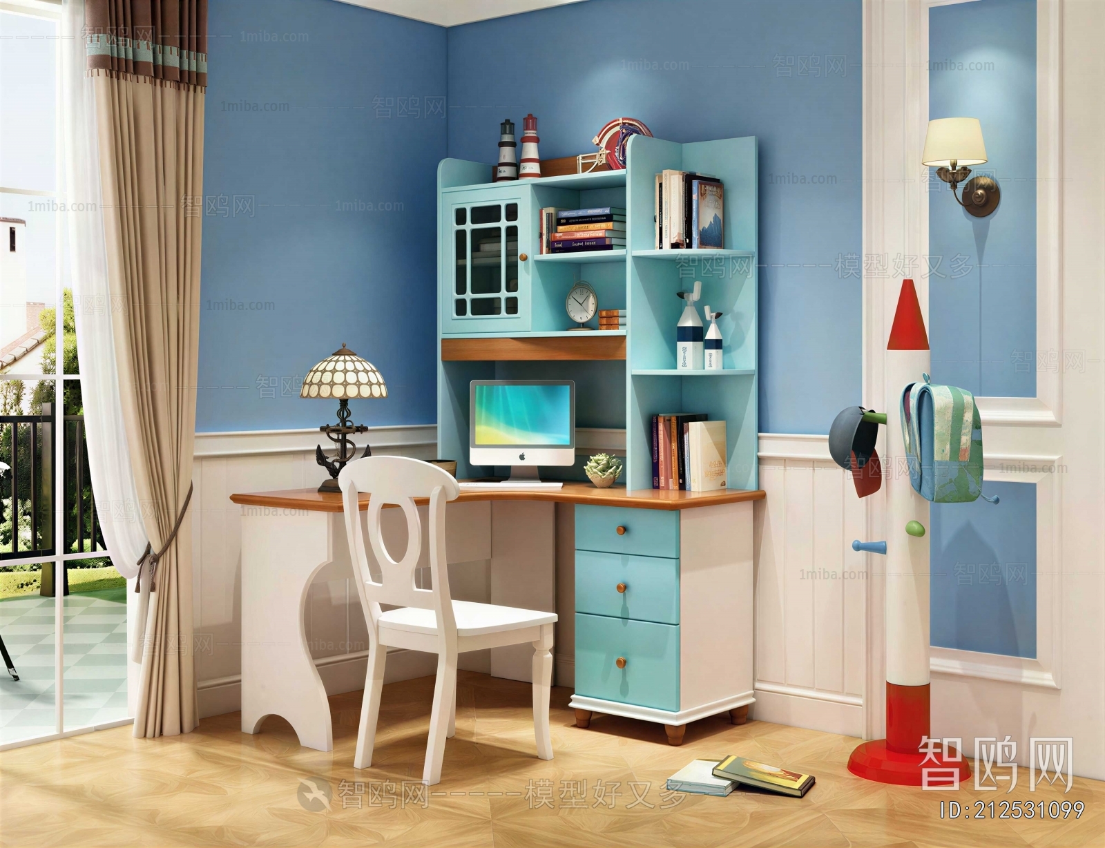 Modern Computer Desk And Chair