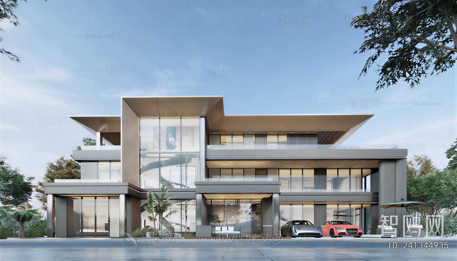 Modern Building Appearance