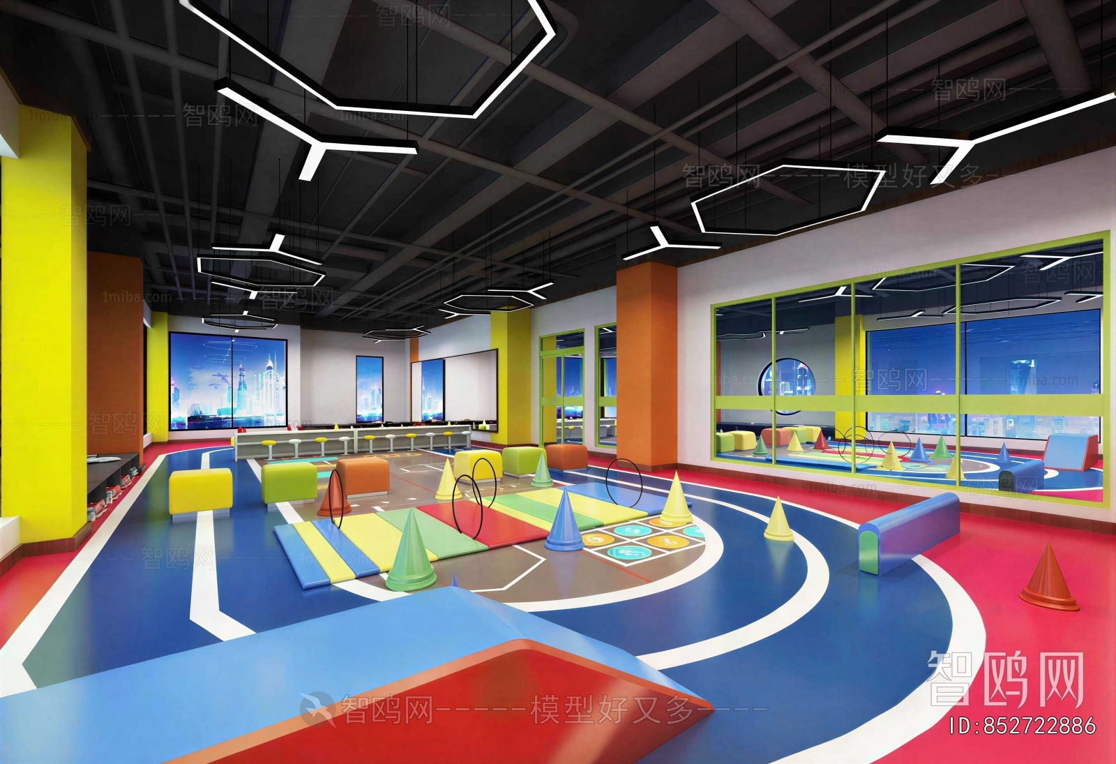 Modern Children's Playroom