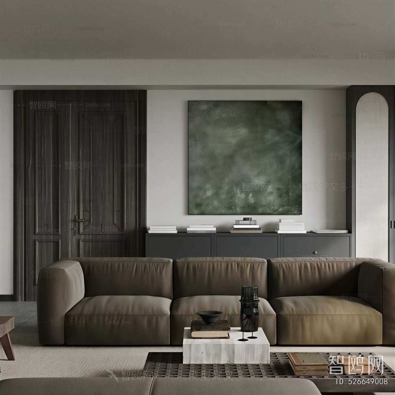 Modern Three-seat Sofa