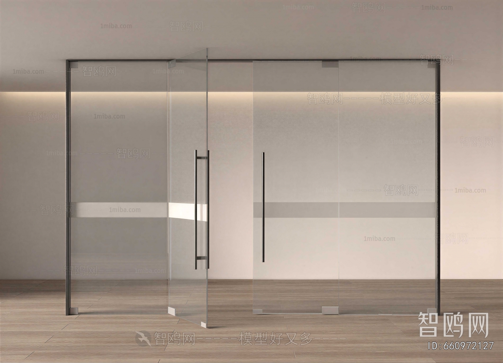 Modern Double Door