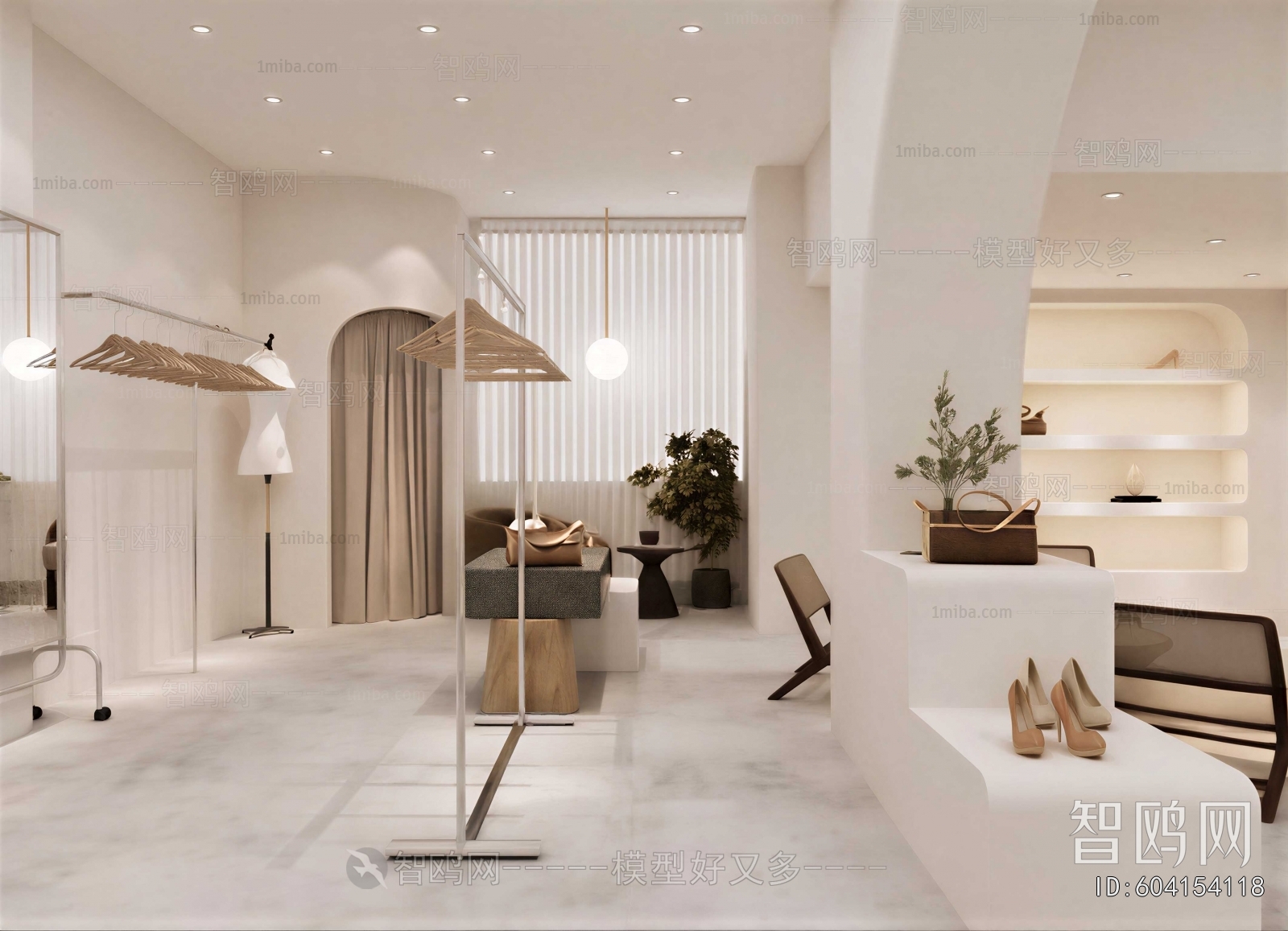 Modern Clothing Store