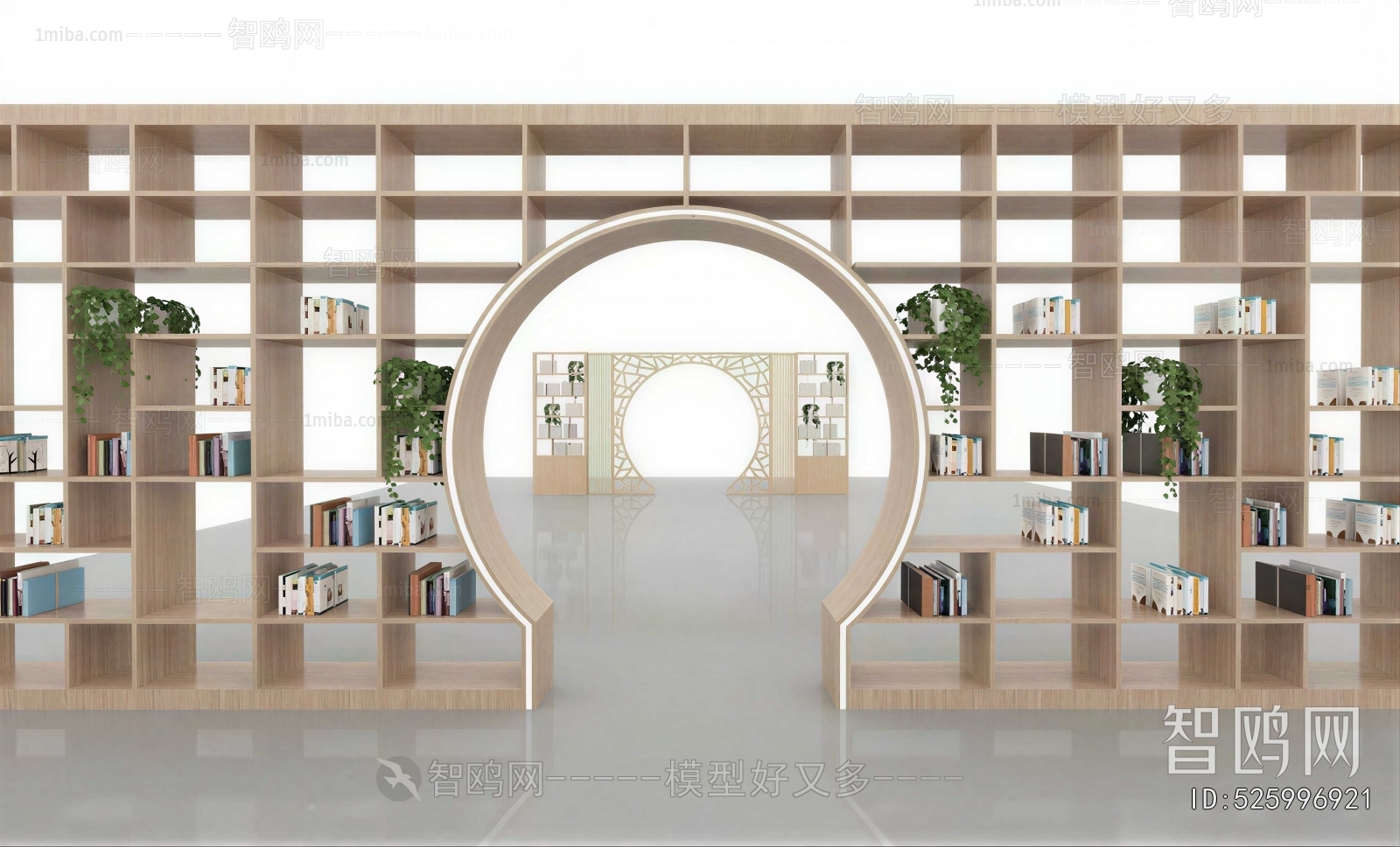 New Chinese Style Bookcase