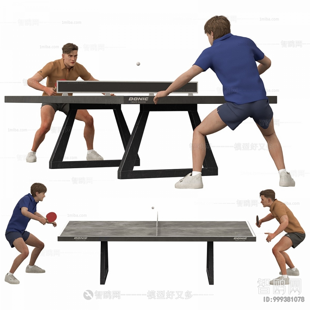 Modern Table-tennis Table