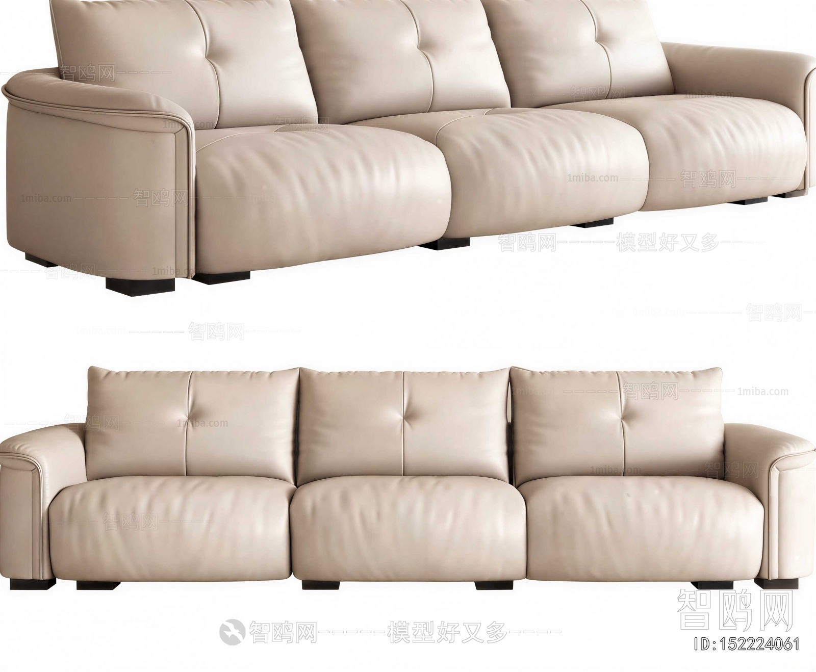 Modern Three-seat Sofa
