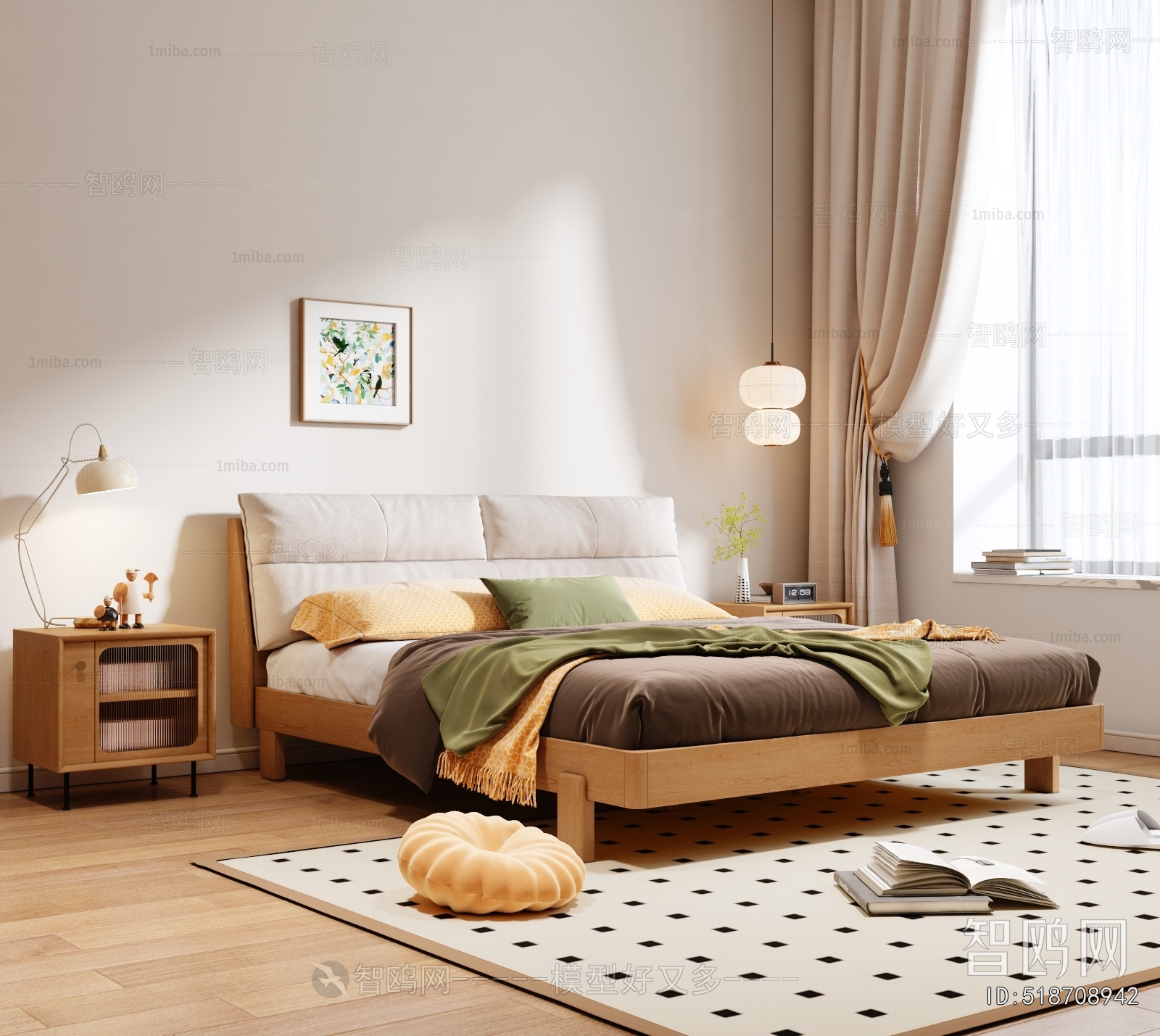 Modern Double Bed