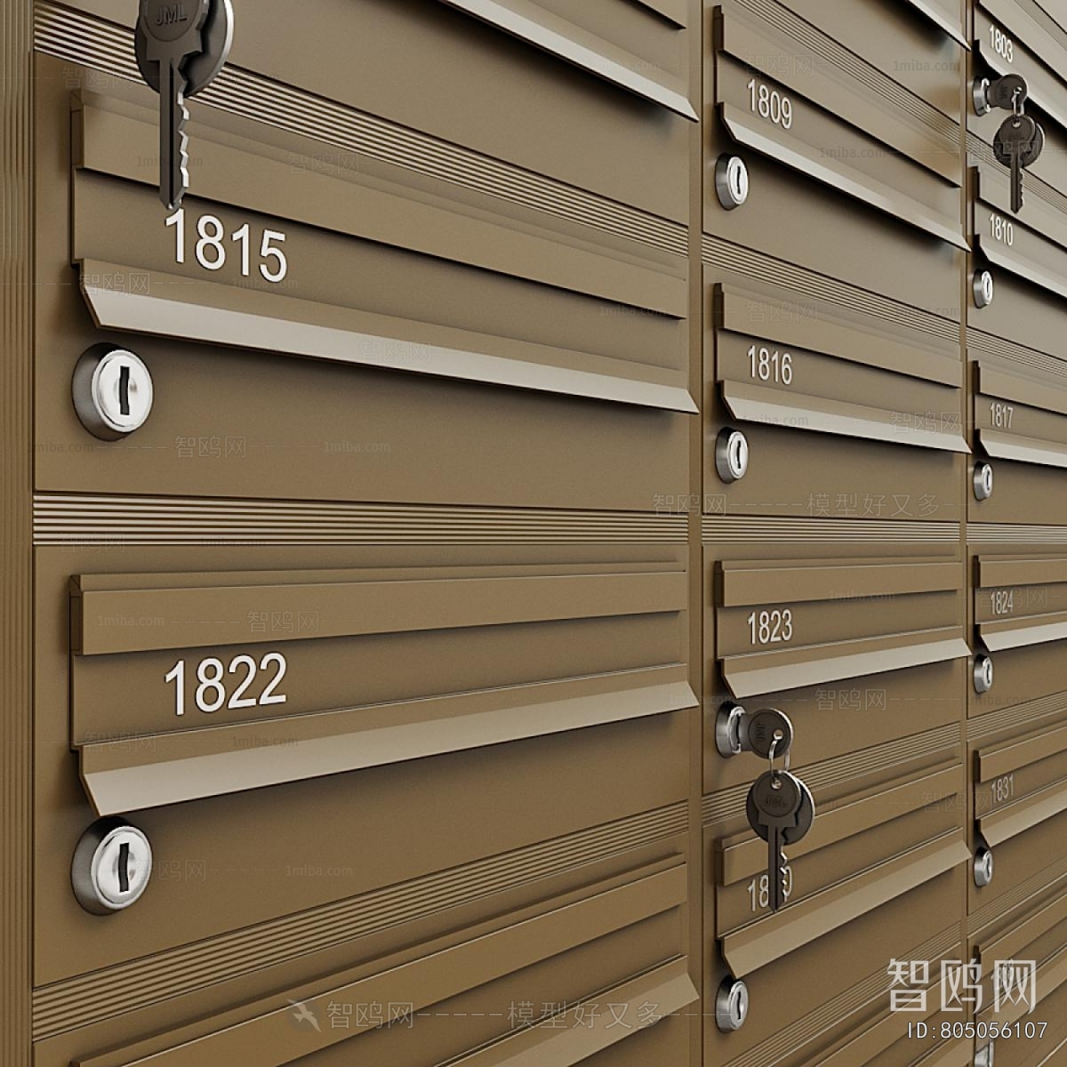 Modern Public Cabinet/lock Cabinet