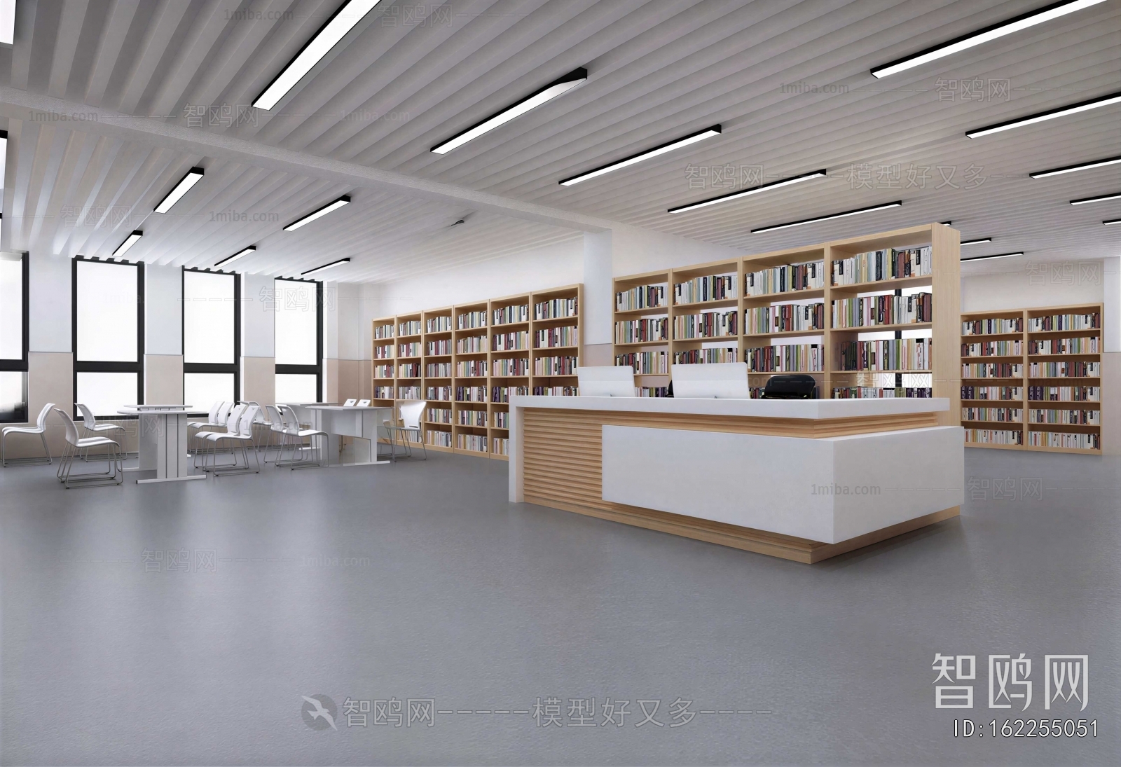 Modern Bookstore Book Bar