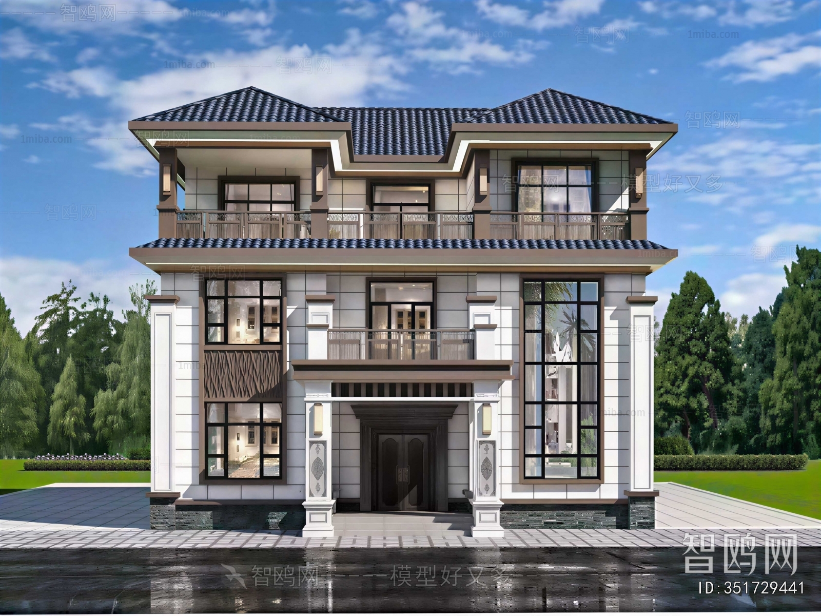 New Chinese Style Detached Villa