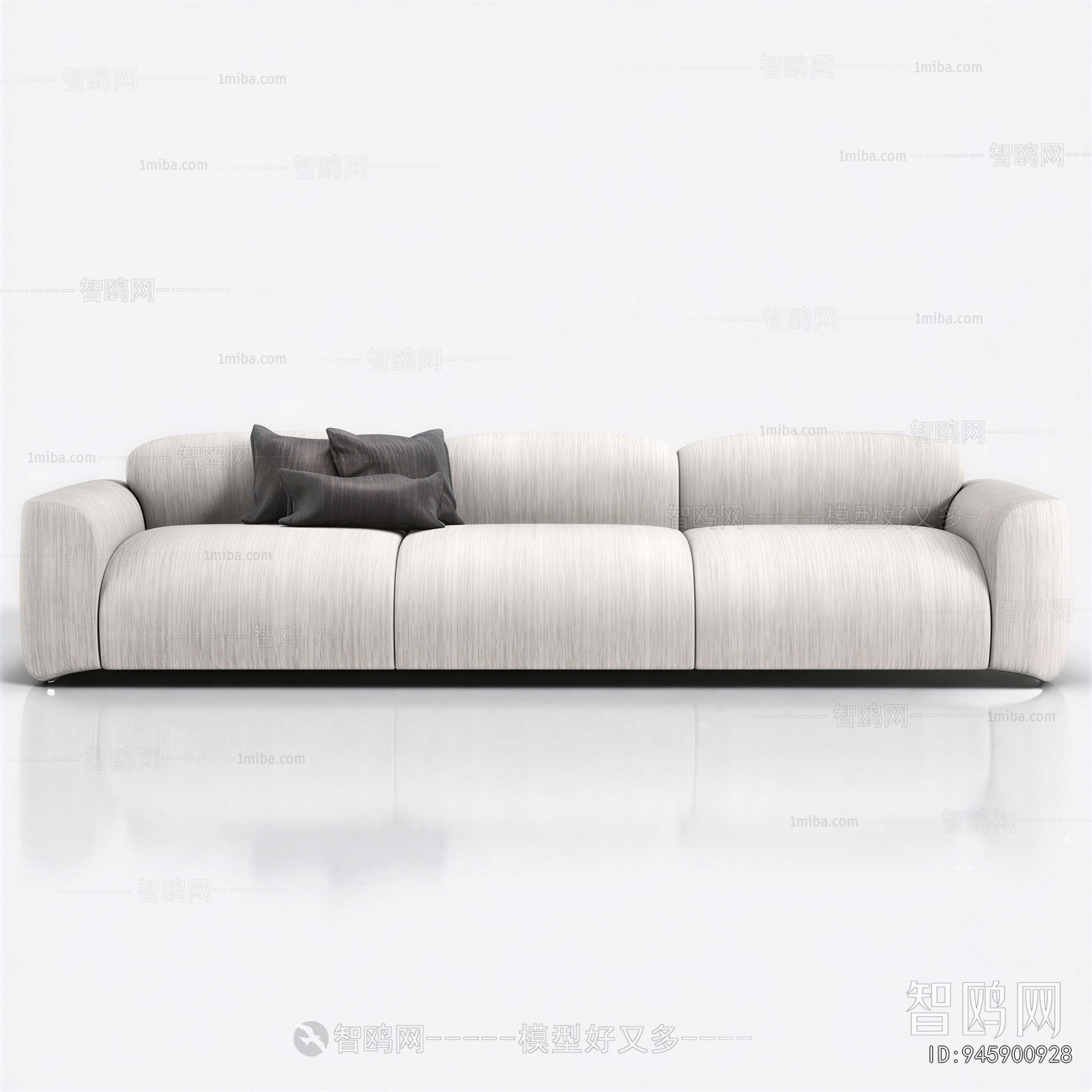 Modern Three-seat Sofa