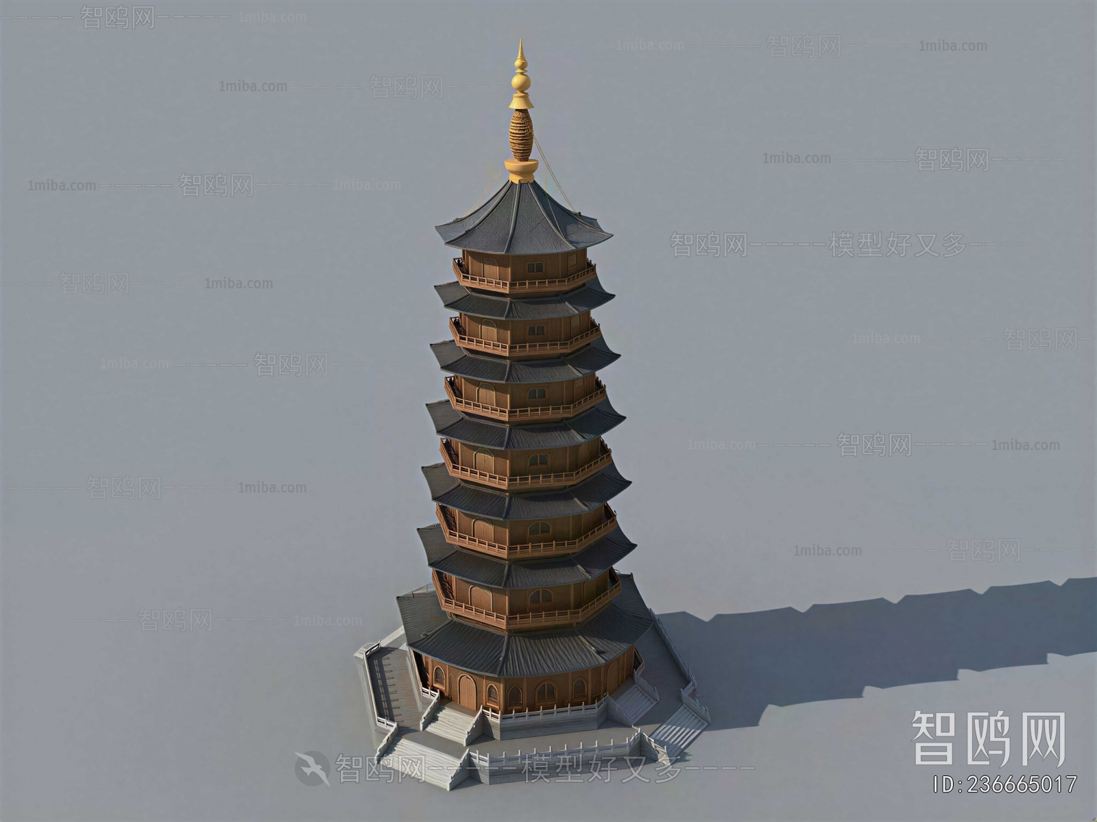 Chinese Style Ancient Architectural Buildings