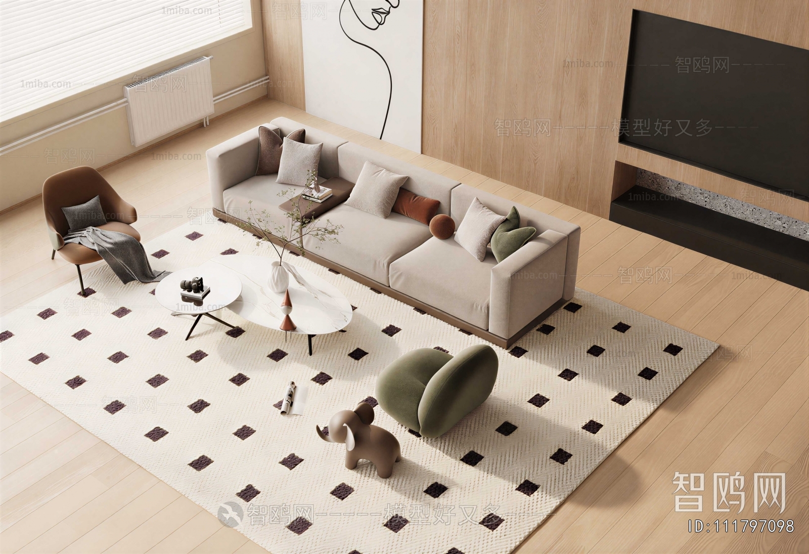 Modern Sofa Combination
