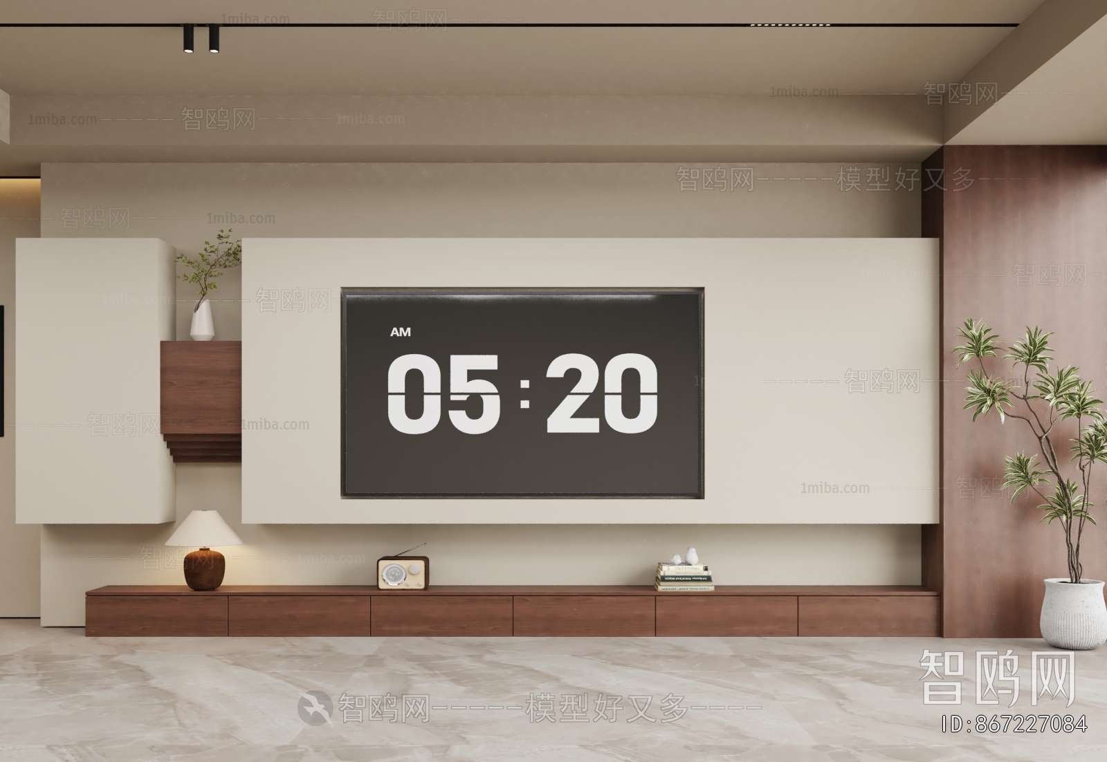 Modern TV Wall