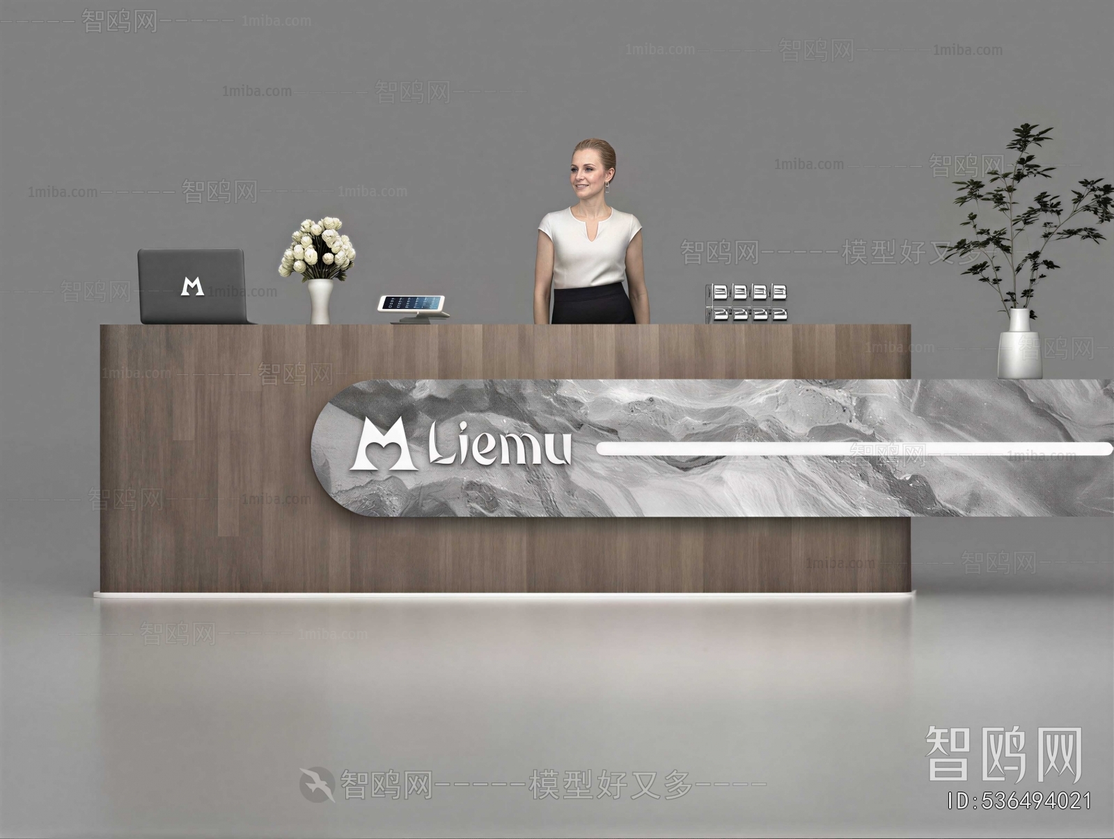 Modern Reception Desk