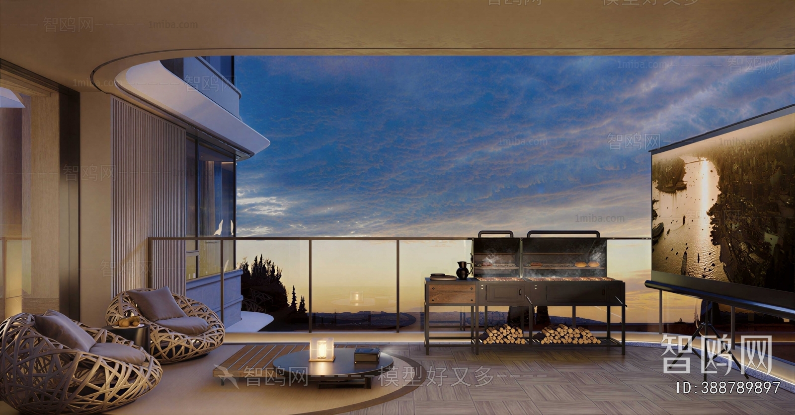 Modern Terrace
