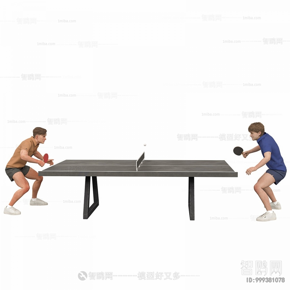 Modern Table-tennis Table