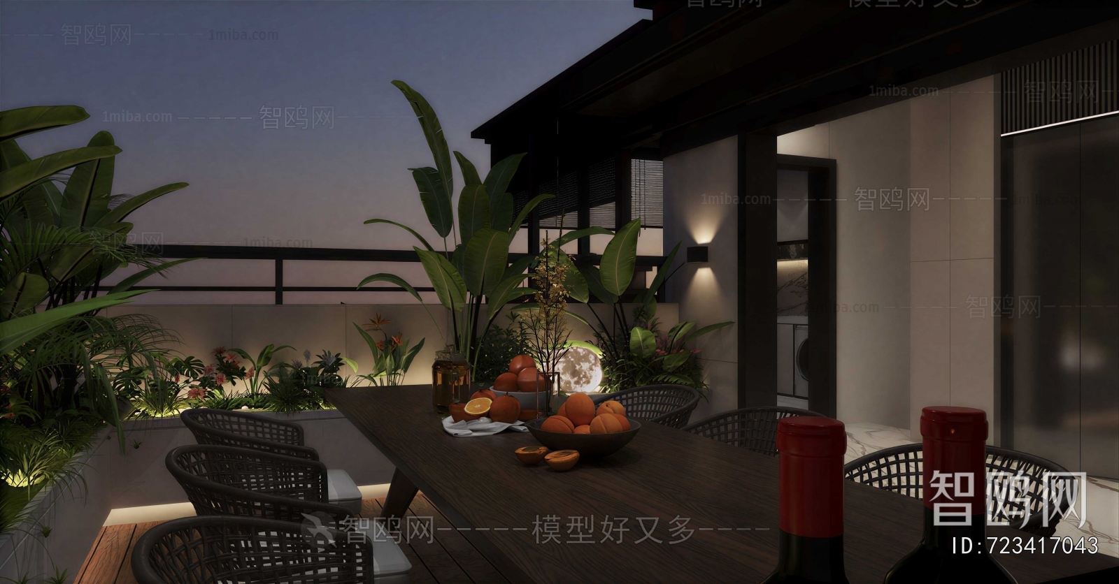 New Chinese Style Balcony