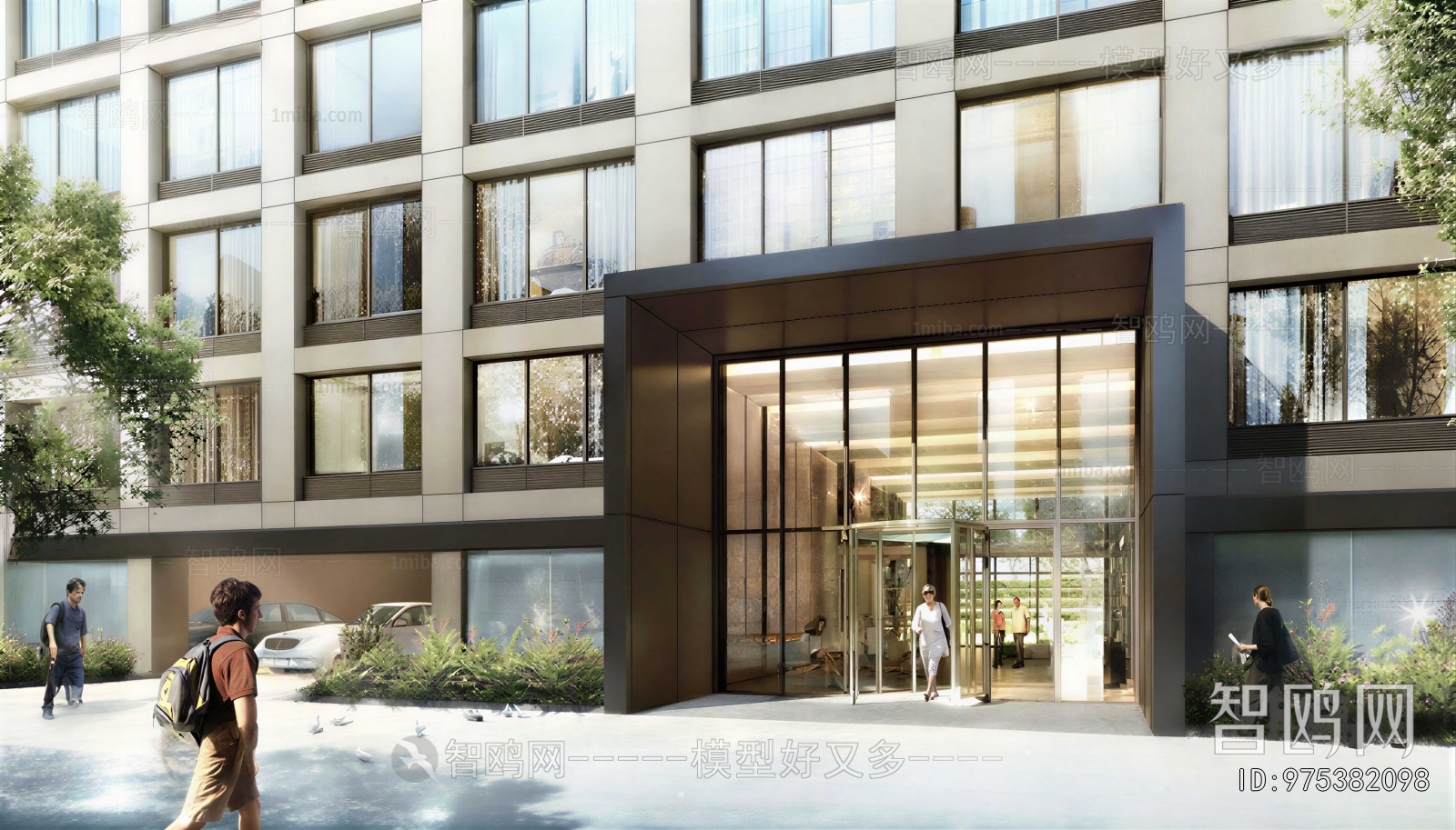 Modern Building Appearance