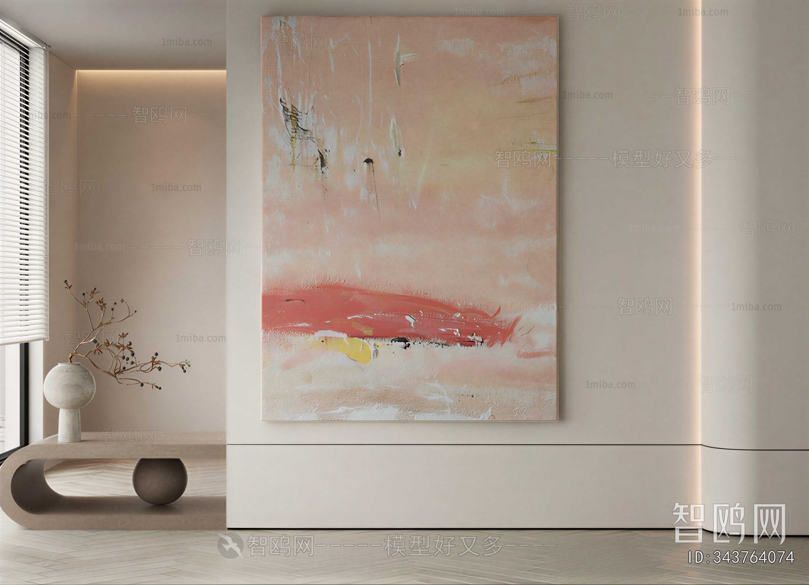 Wabi-sabi Style Painting