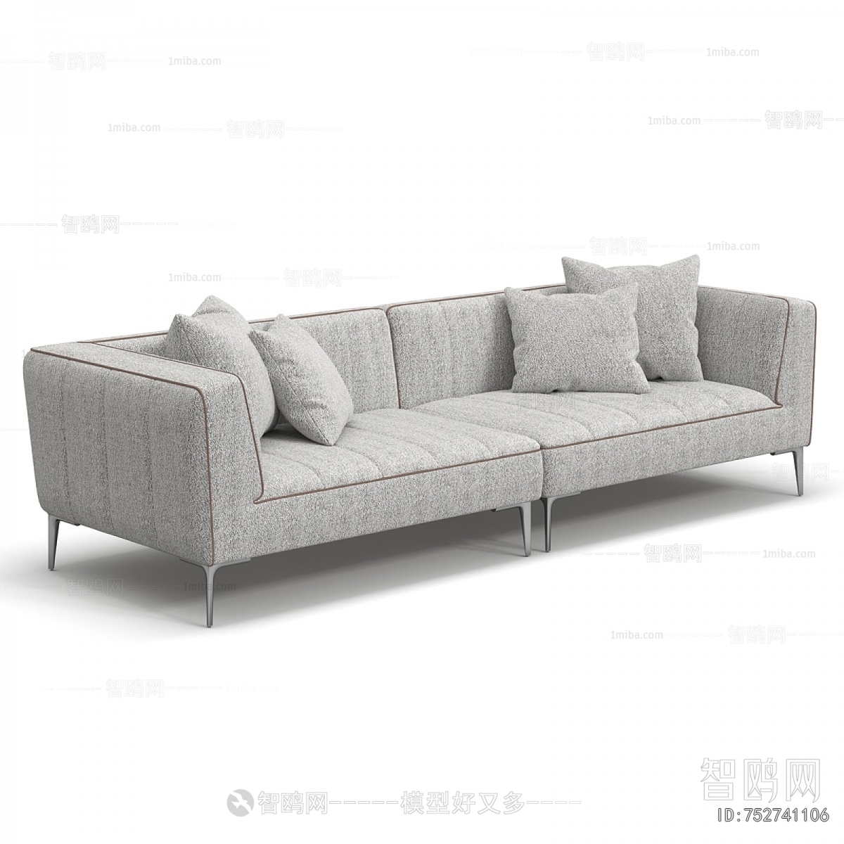 Modern Three-seat Sofa