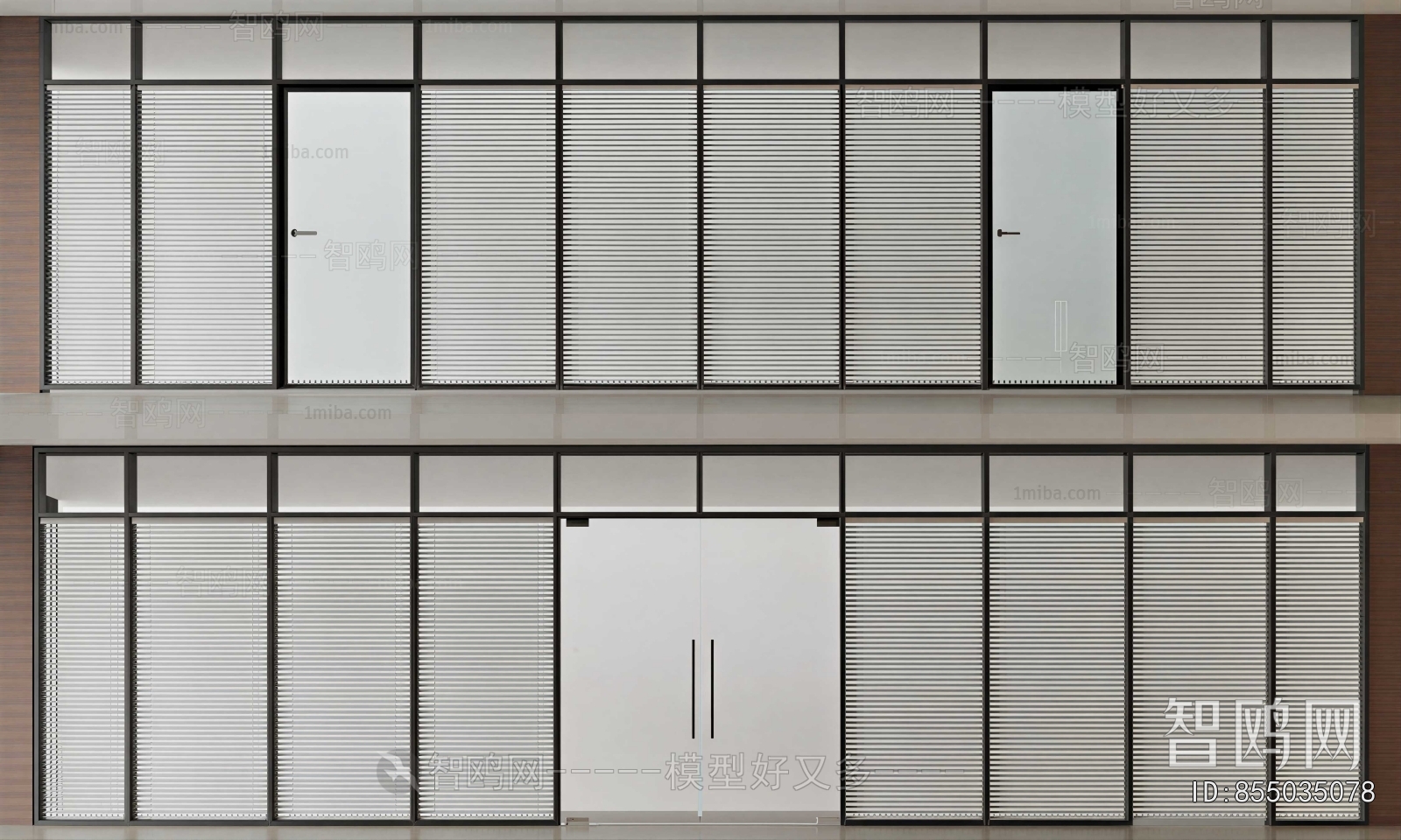 Modern Glass Screen Partition