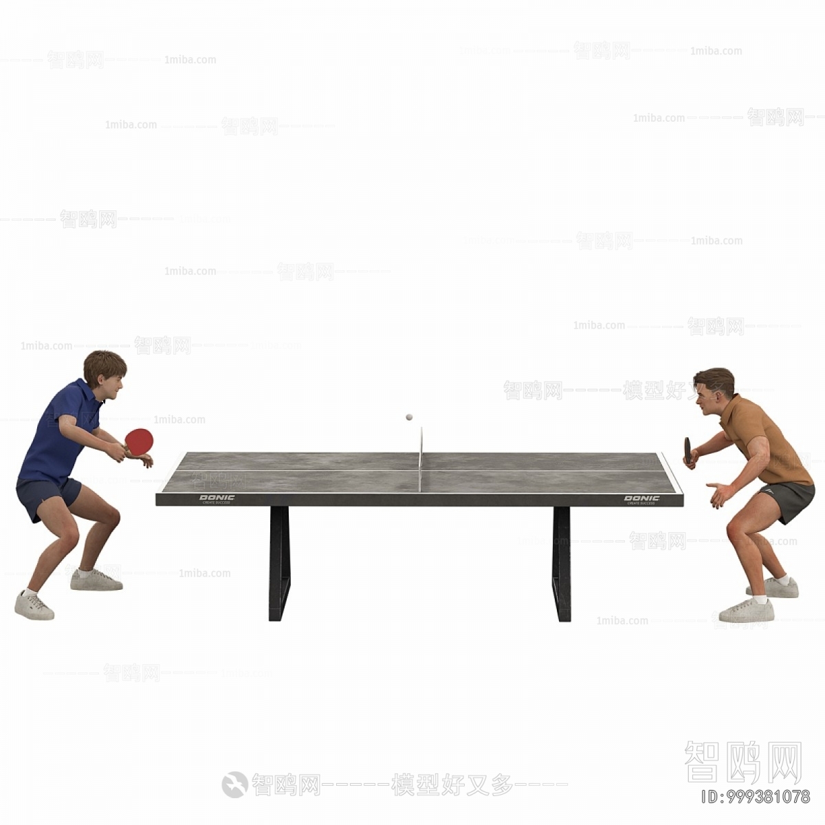 Modern Table-tennis Table