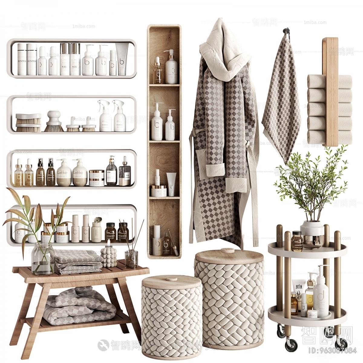 Modern Bathroom Set
