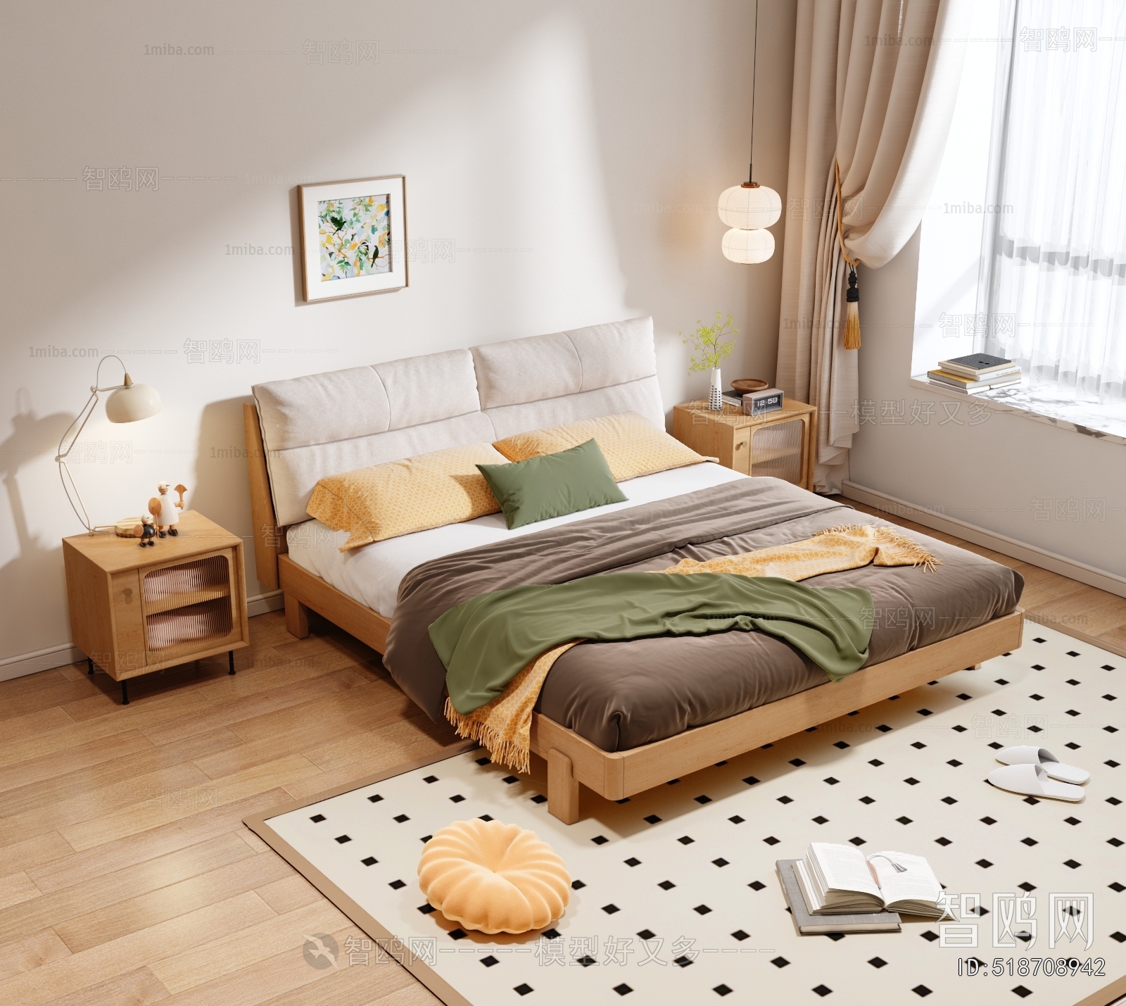 Modern Double Bed