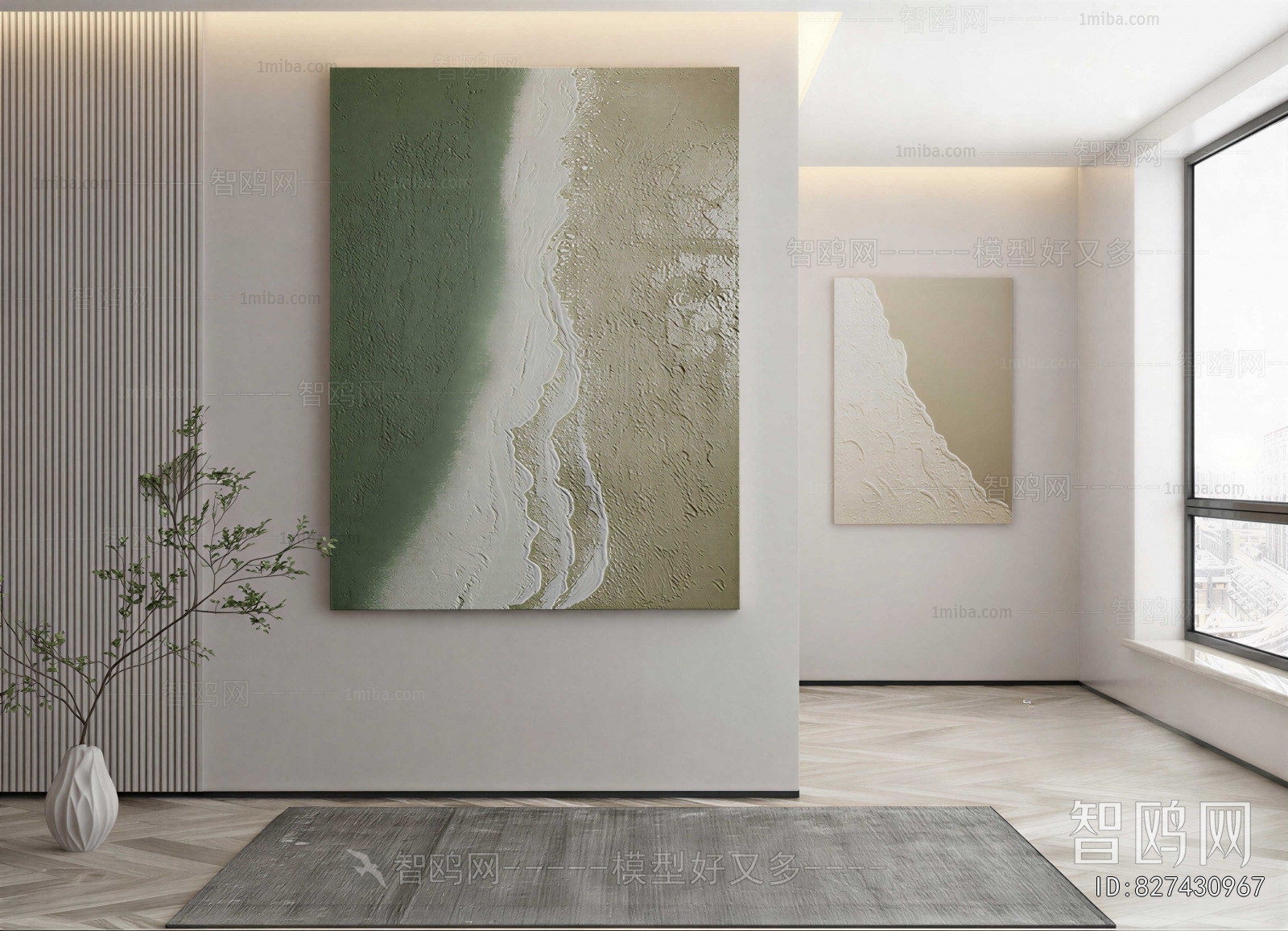 Wabi-sabi Style Painting