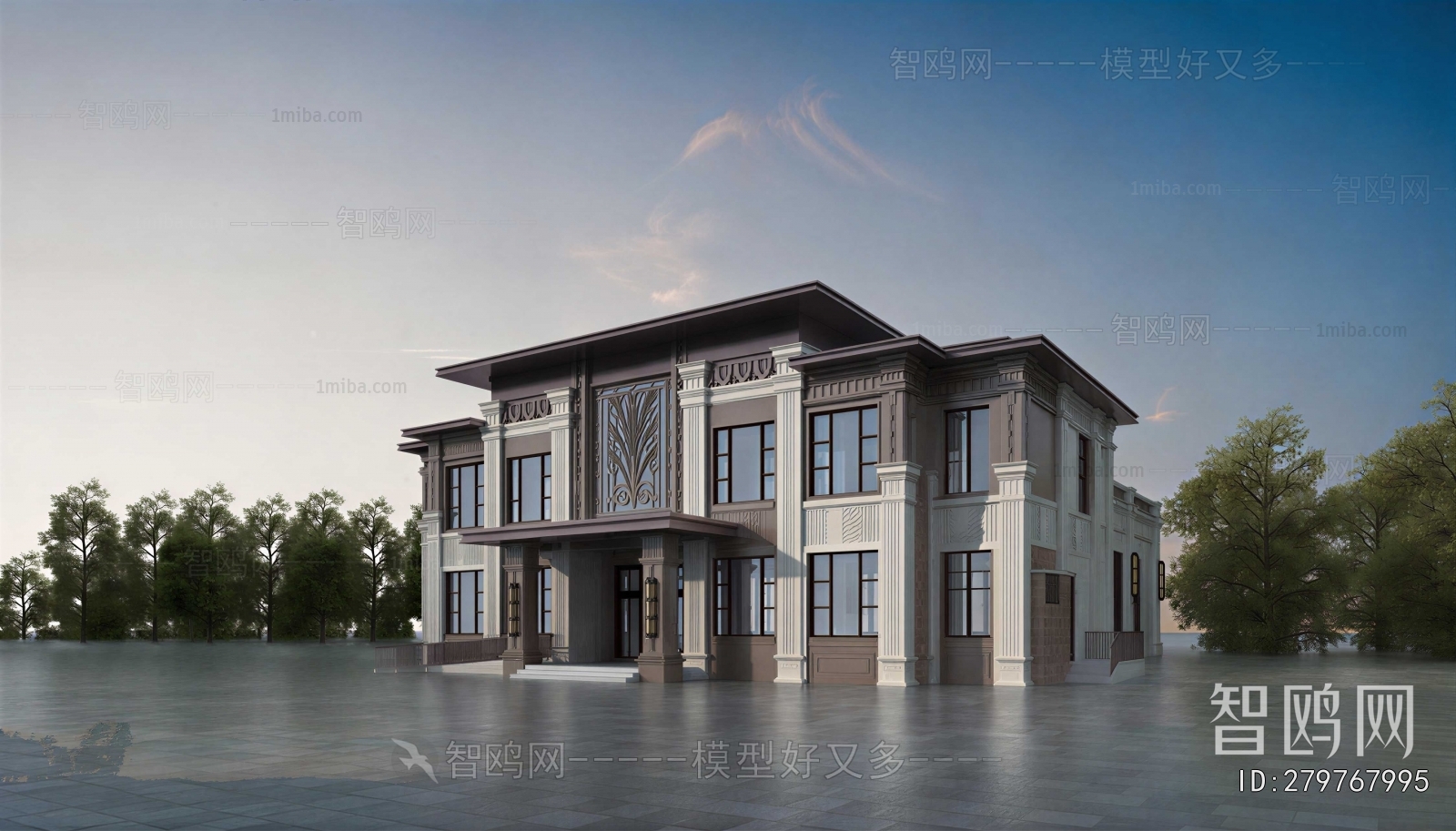 New Chinese Style Residential Building