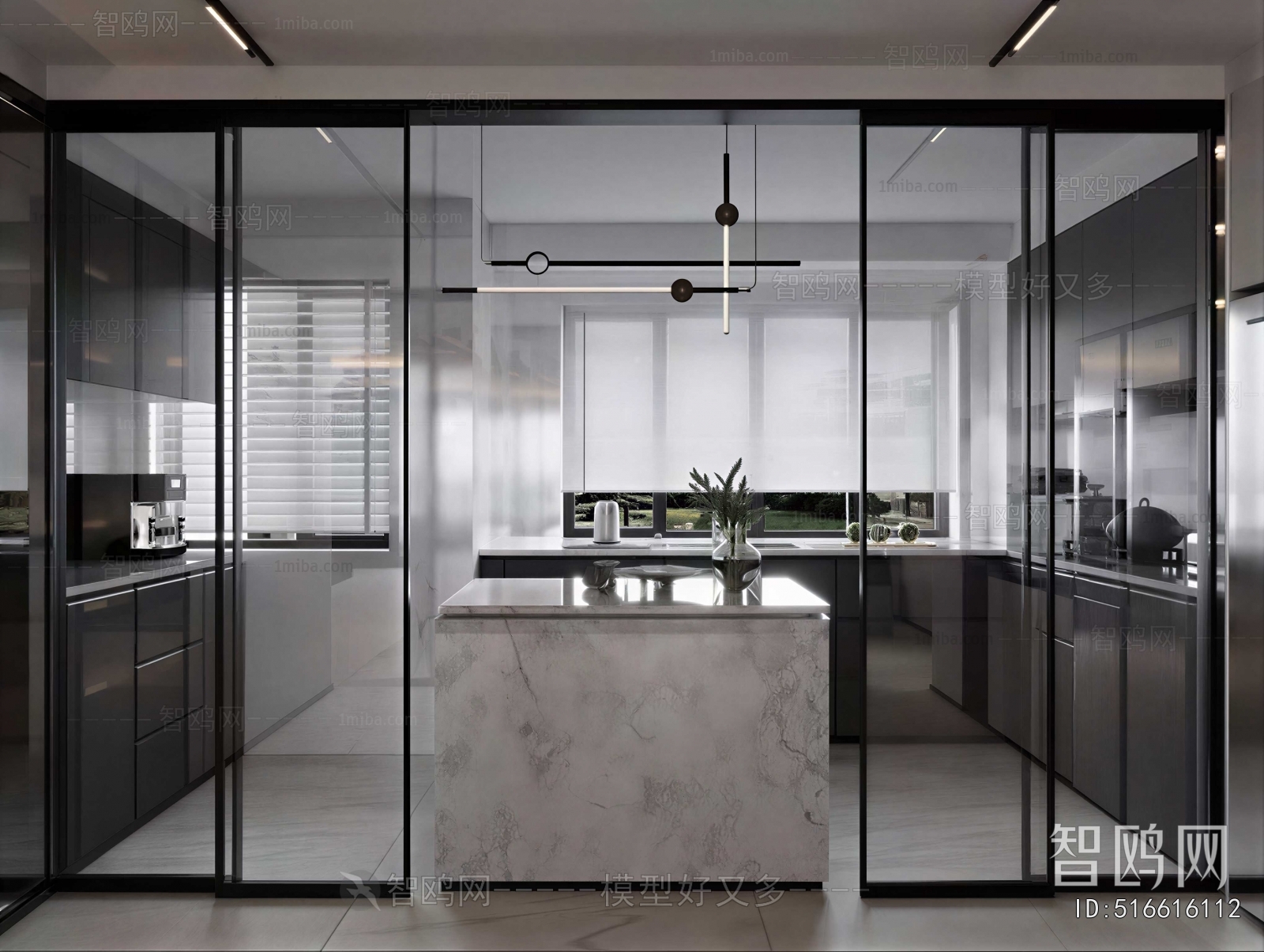 Modern The Kitchen