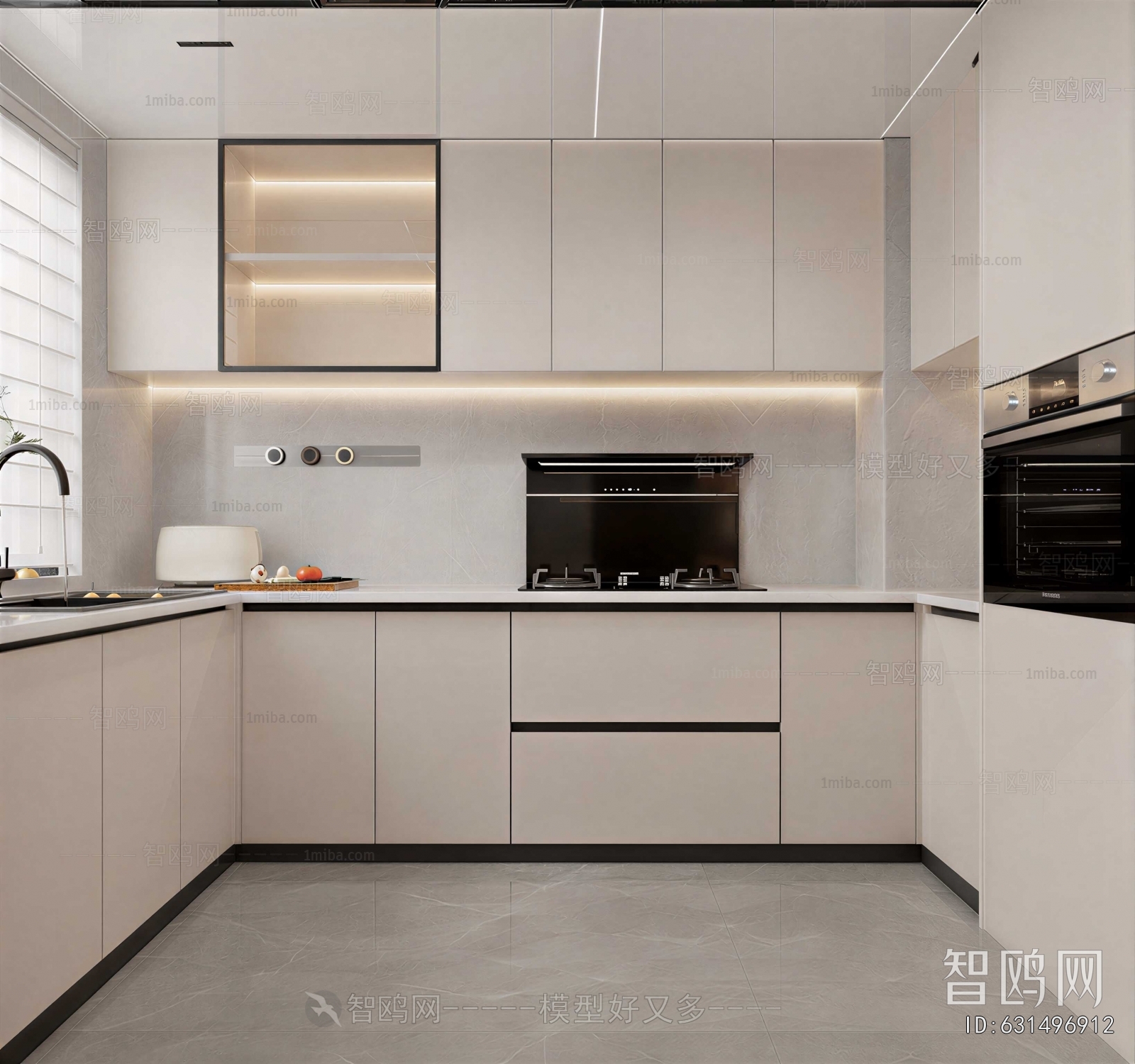 Modern The Kitchen