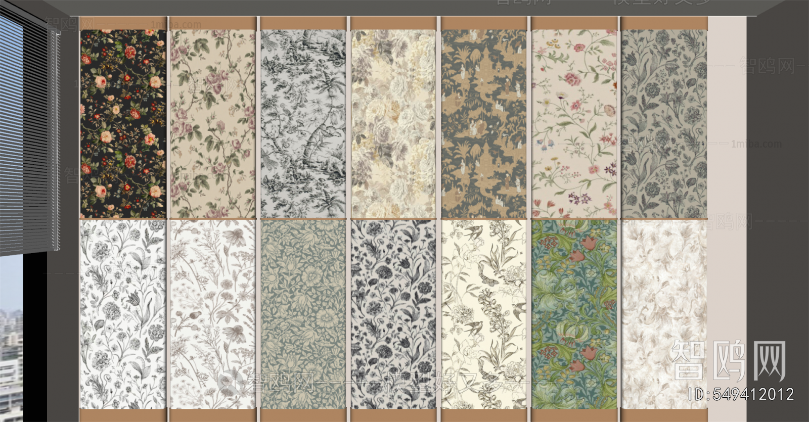 French Style Wall/floor/ceiling