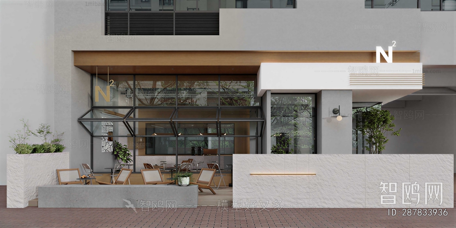 Modern Facade Element