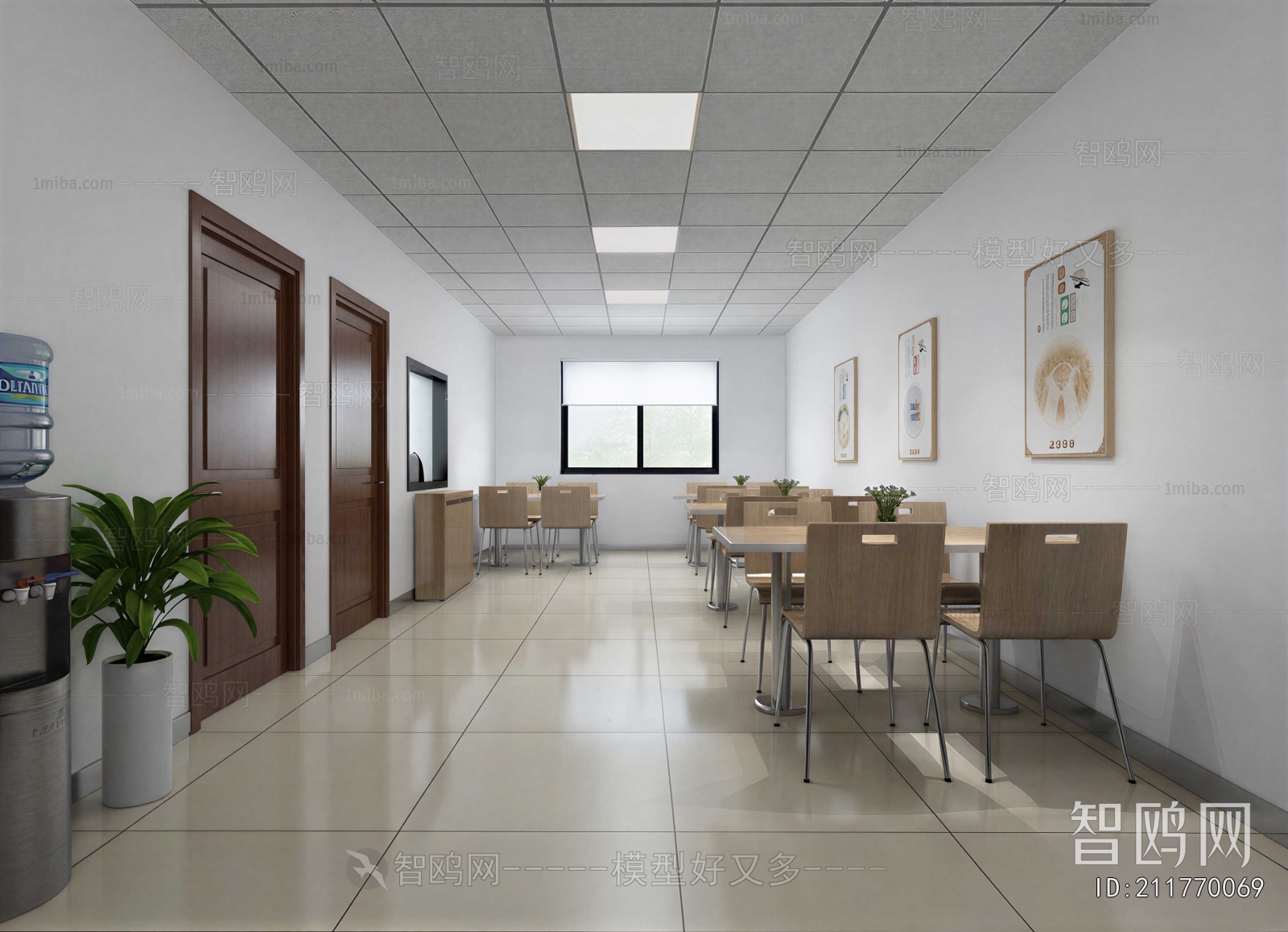 Modern Office Canteen