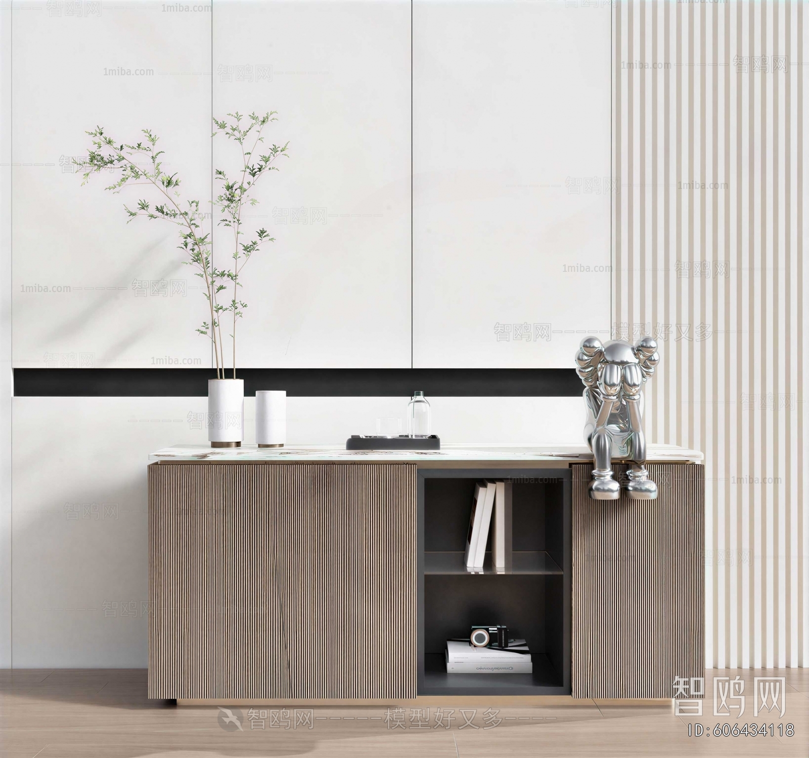 Modern Side Cabinet/Entrance Cabinet