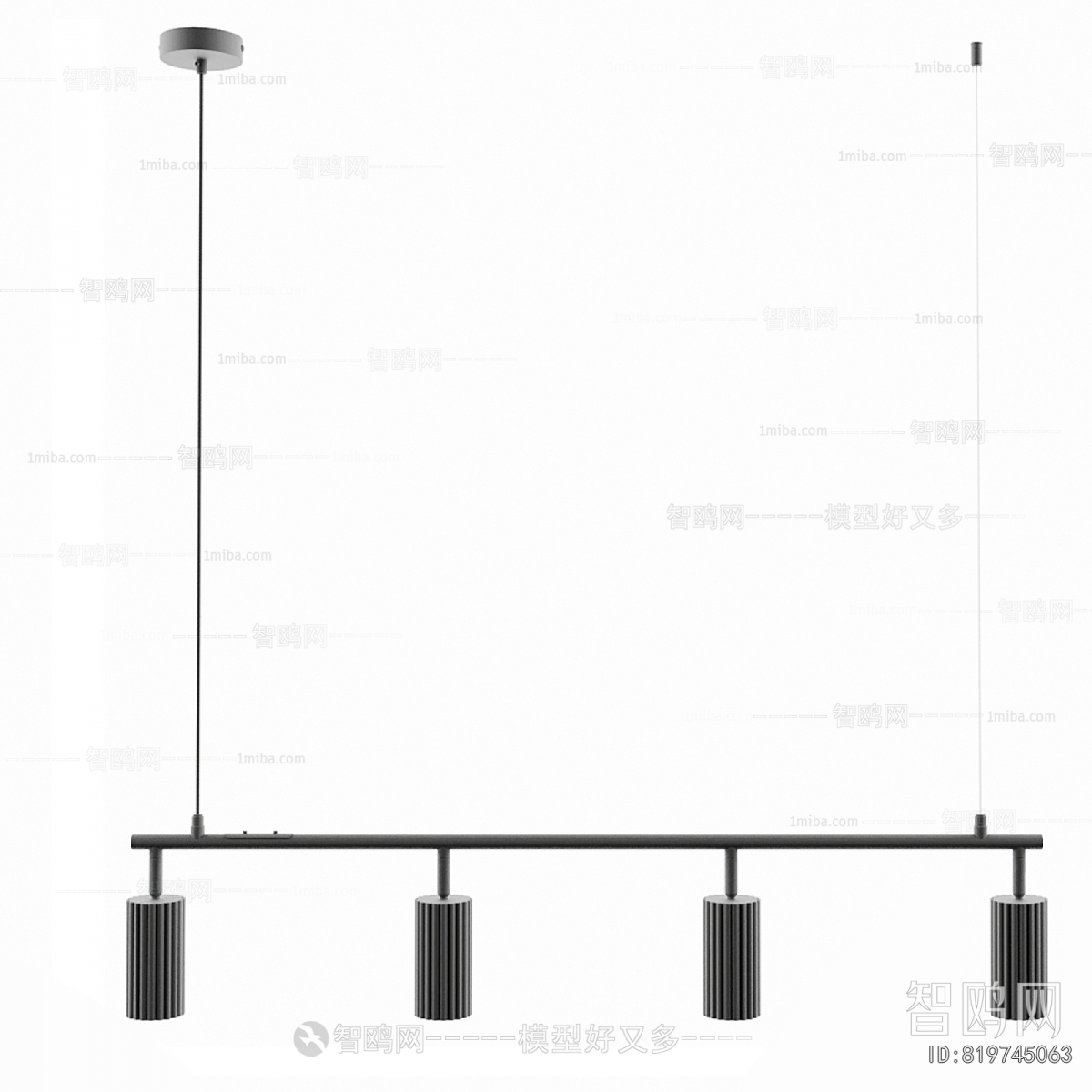 Modern Long Chandelier