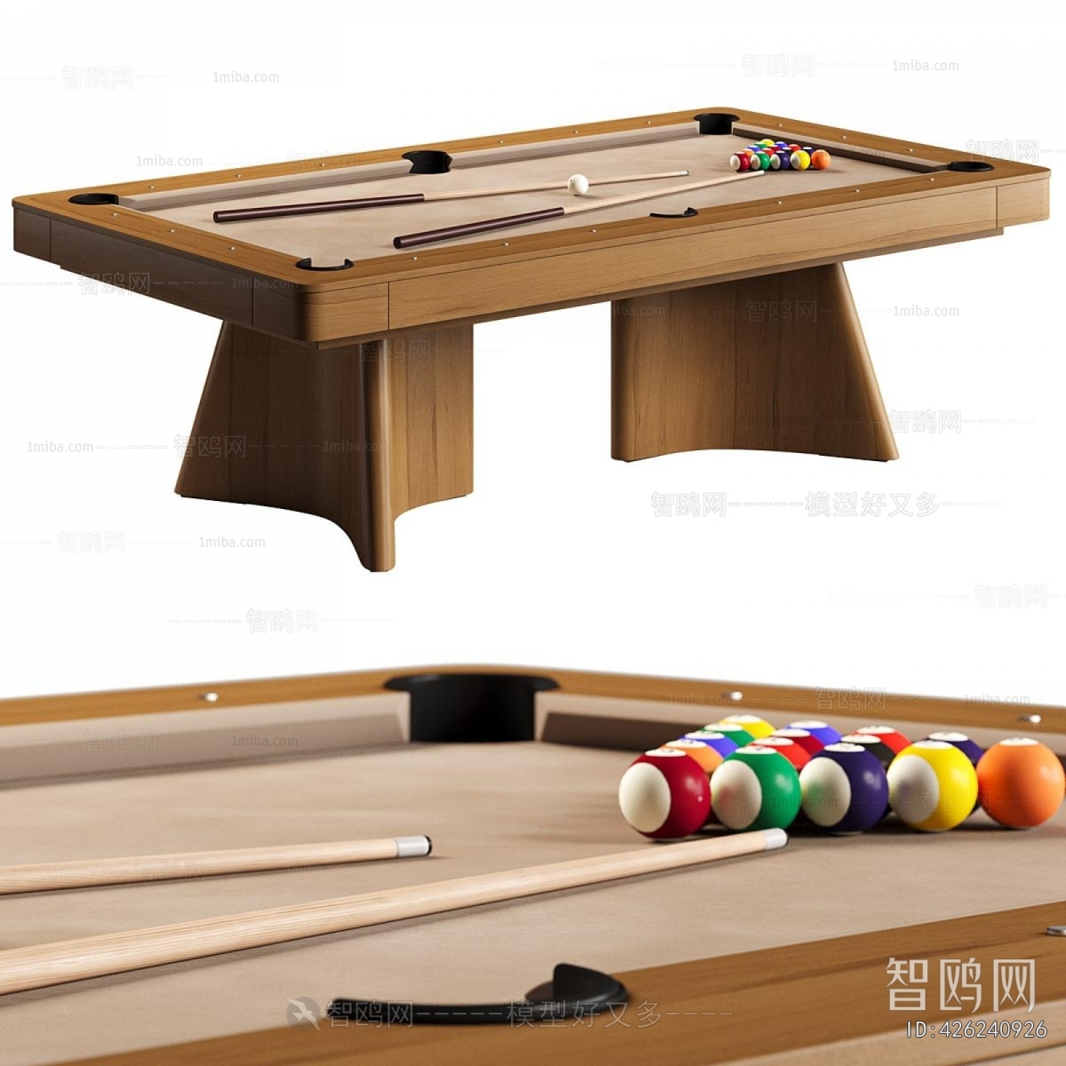 Modern Pool Table