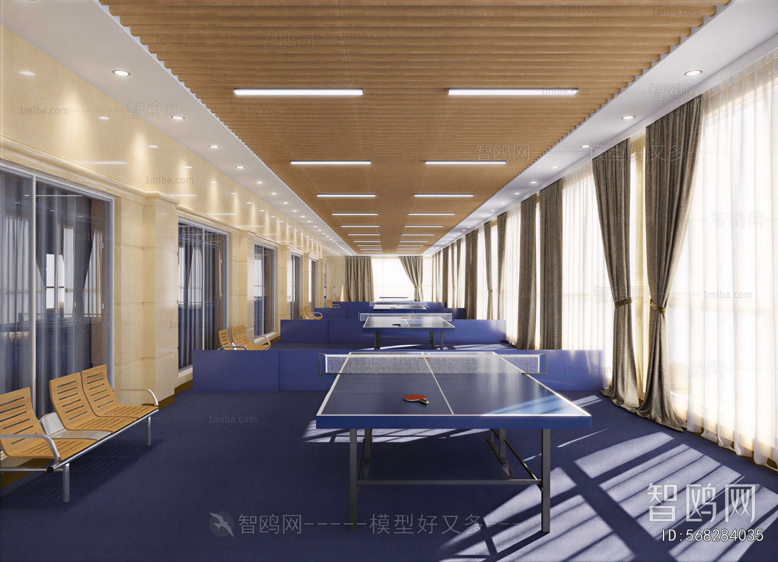 Modern Table Tennis Arena